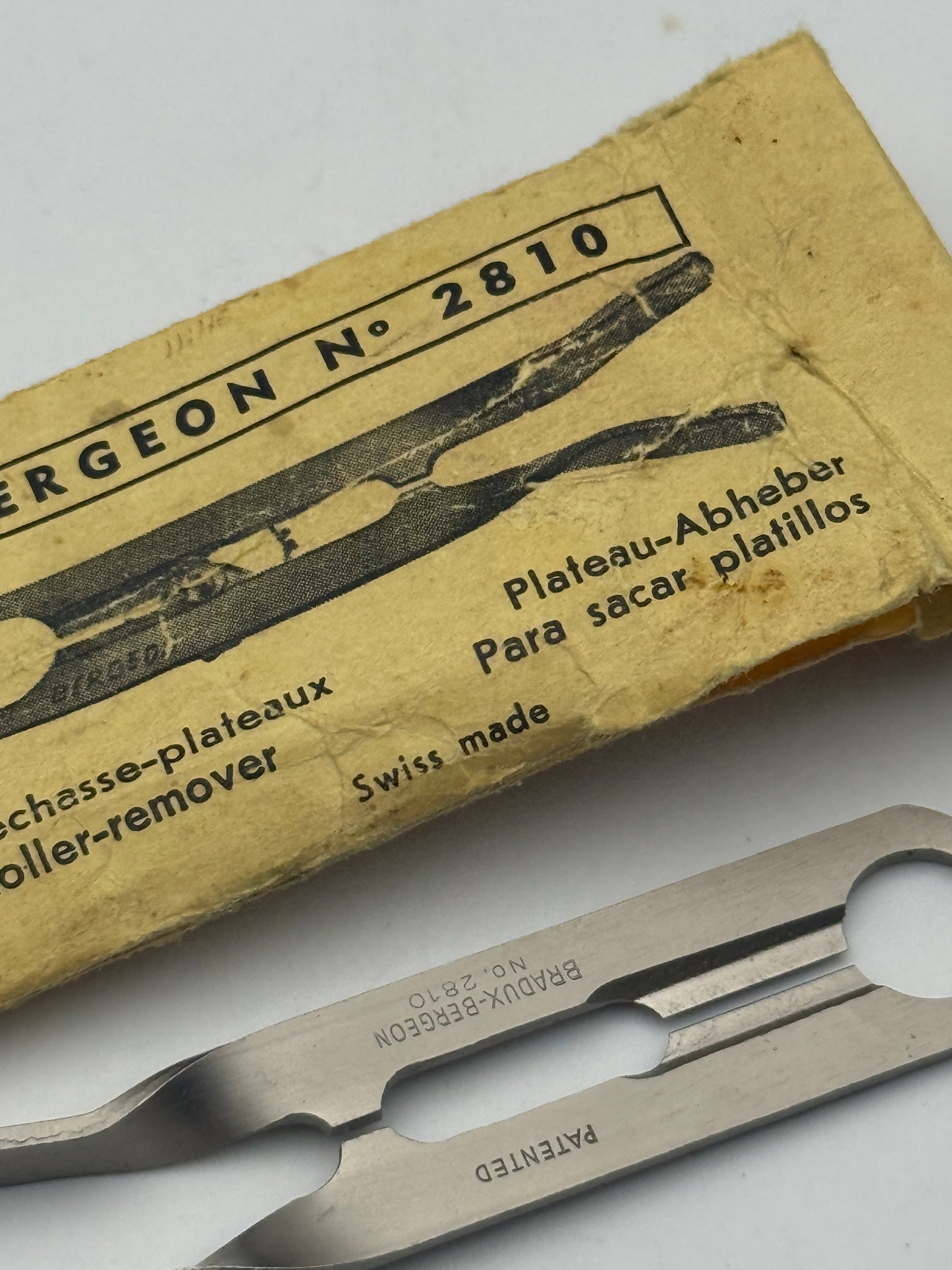 bergeon n.2810 plateau-abheber cavaplateaux