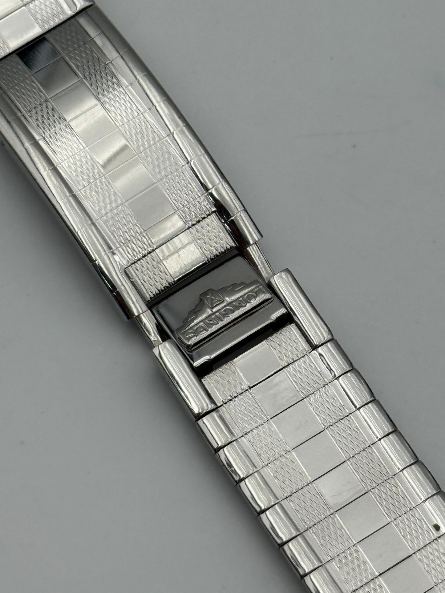 longines brevet demande 18mm bracciale bracelet steel diver vintage ultra rare