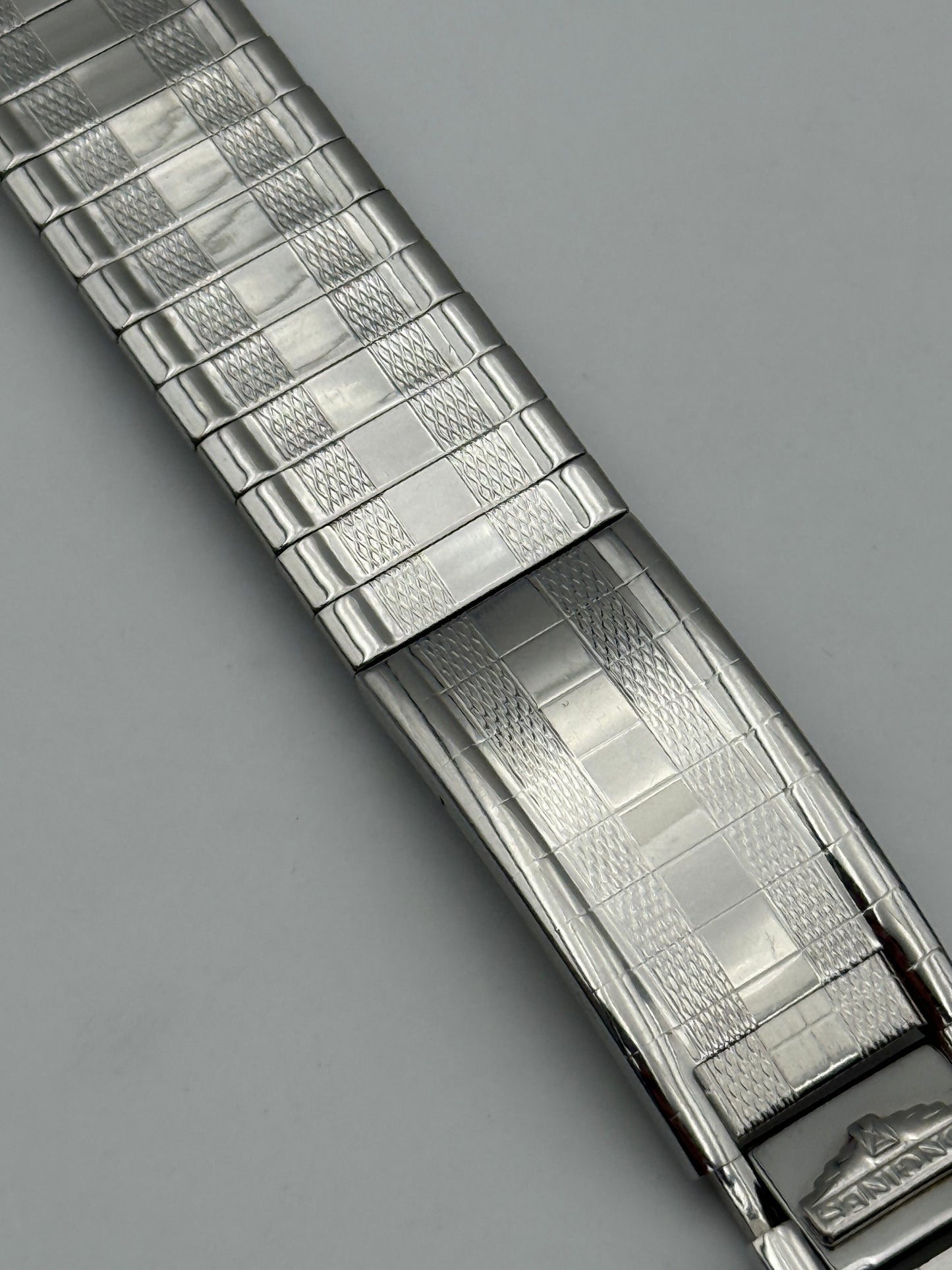 longines brevet demande 18mm bracciale bracelet steel diver vintage ultra rare