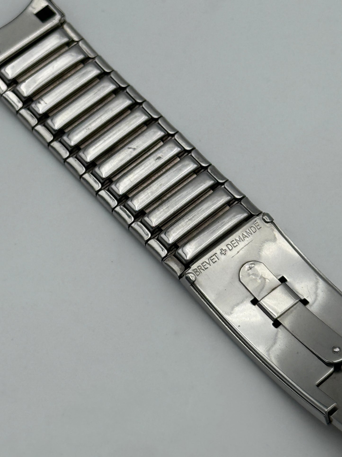 longines brevet demande 18mm bracciale bracelet steel diver vintage ultra rare
