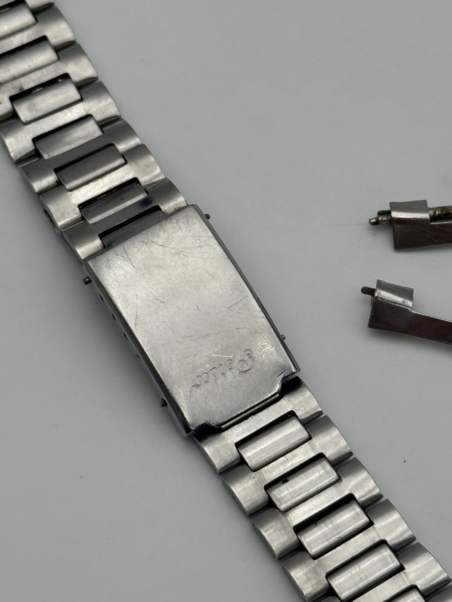 perseo 19mm bracciale bracelet steel vintage cod.1035