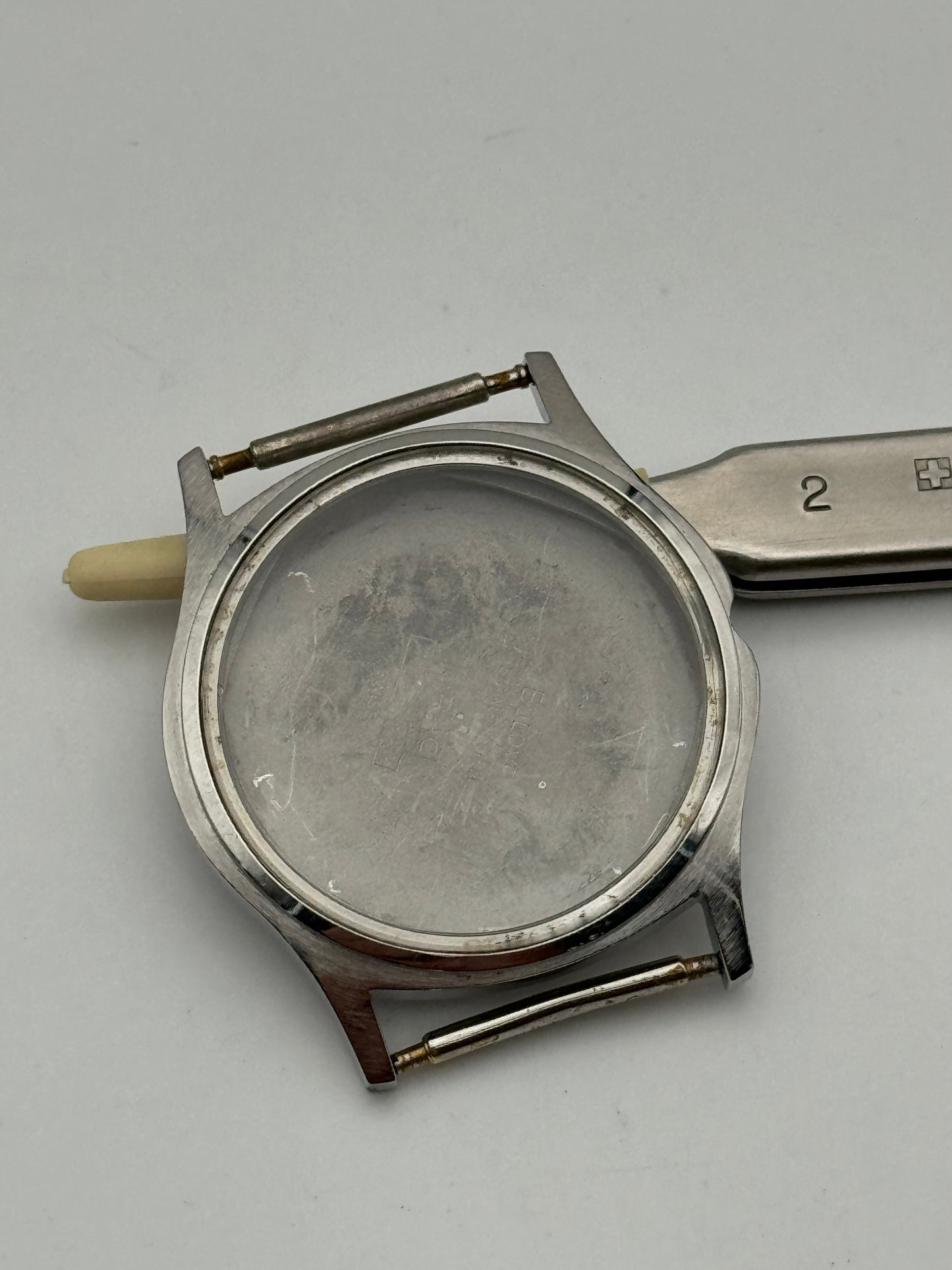 Bulova longchamp orak cassa case 34mm misura