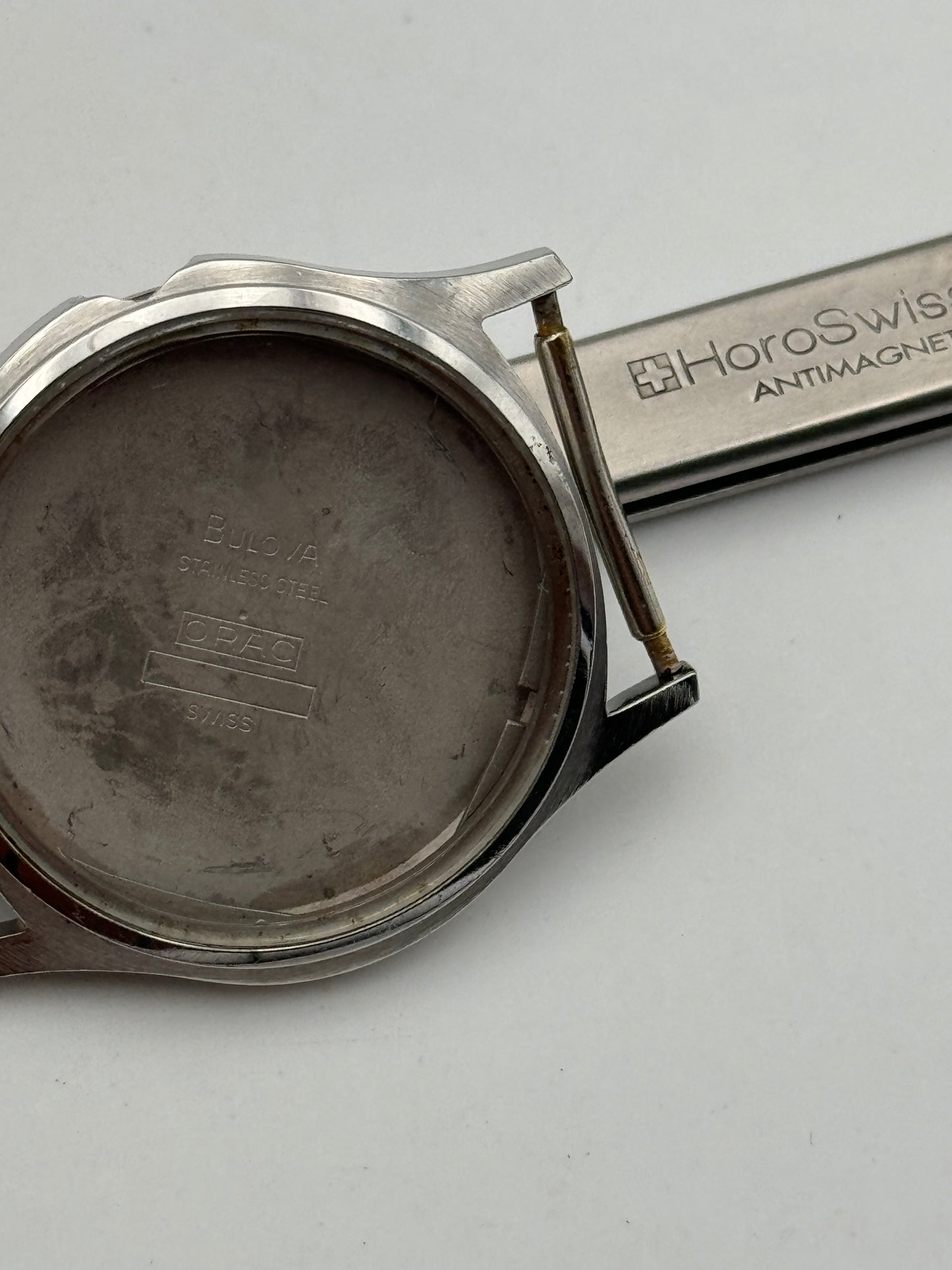 Bulova longchamp orak cassa case 34mm misura