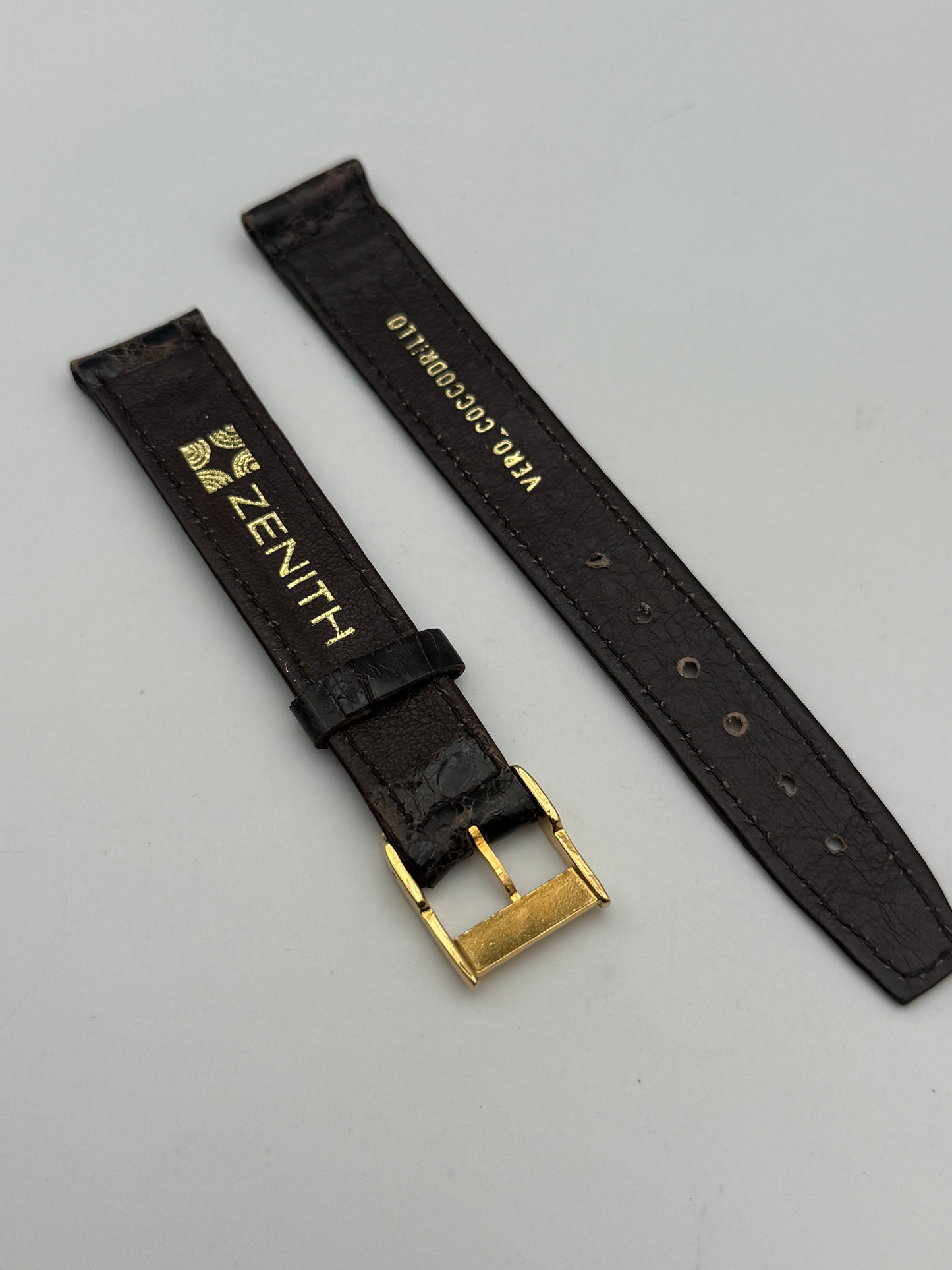 zenith 16mm cinturino strap with buckle