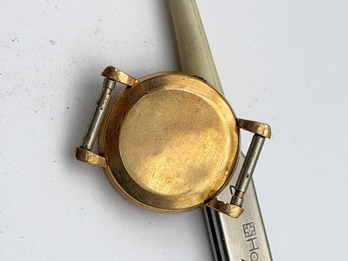 Zenith cassa case gold plated 23-18mm