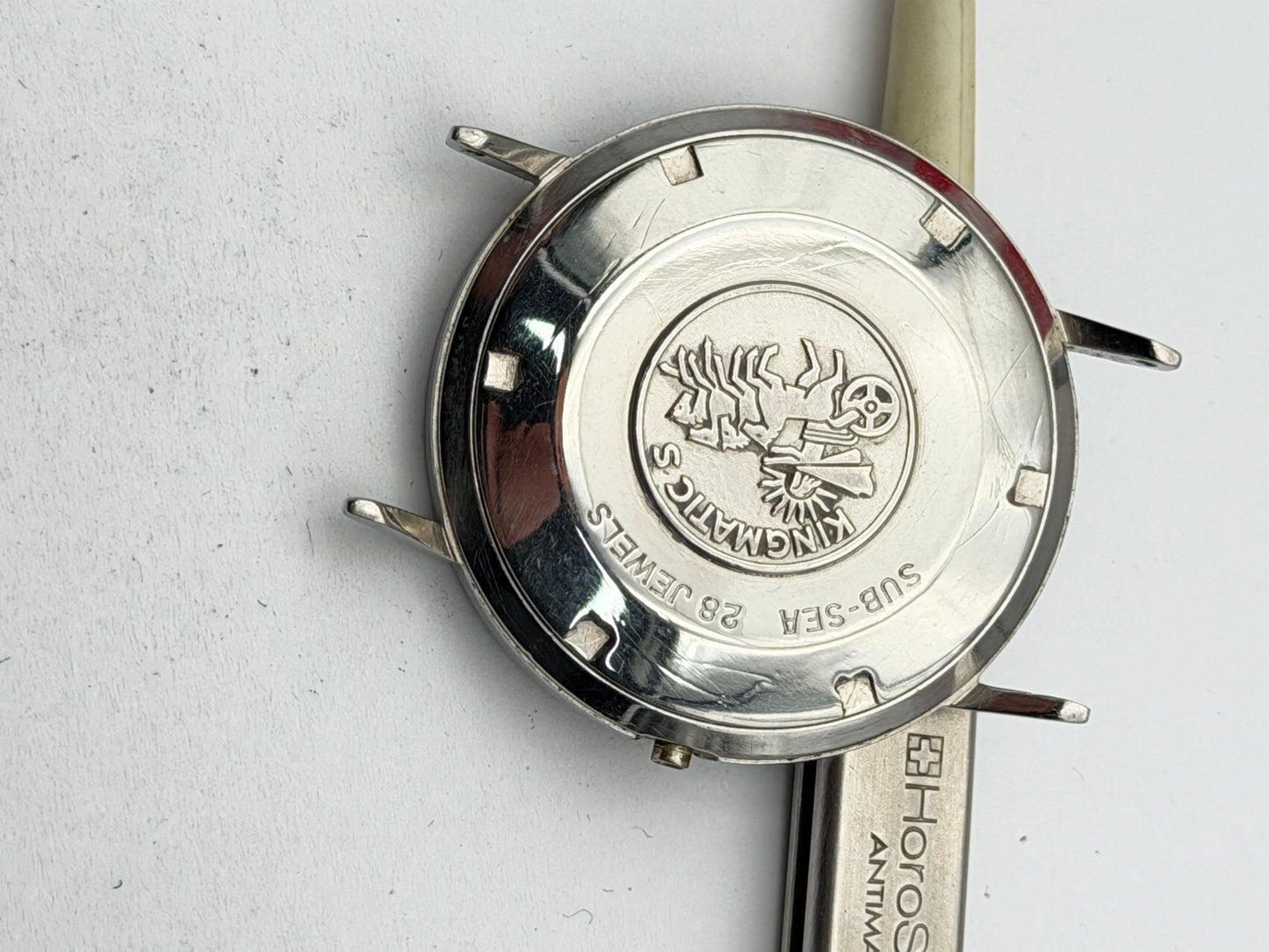 Movado cassa case king matic 191077 34mm