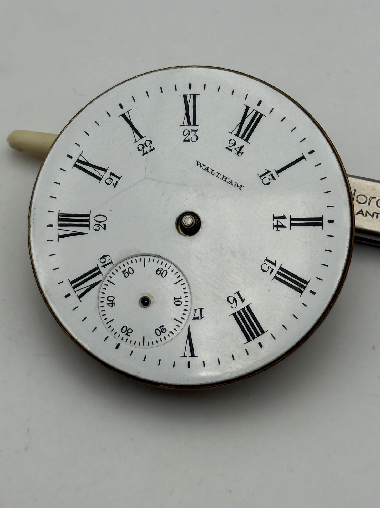 waltham pocket watch movement movimento 45,7mm
