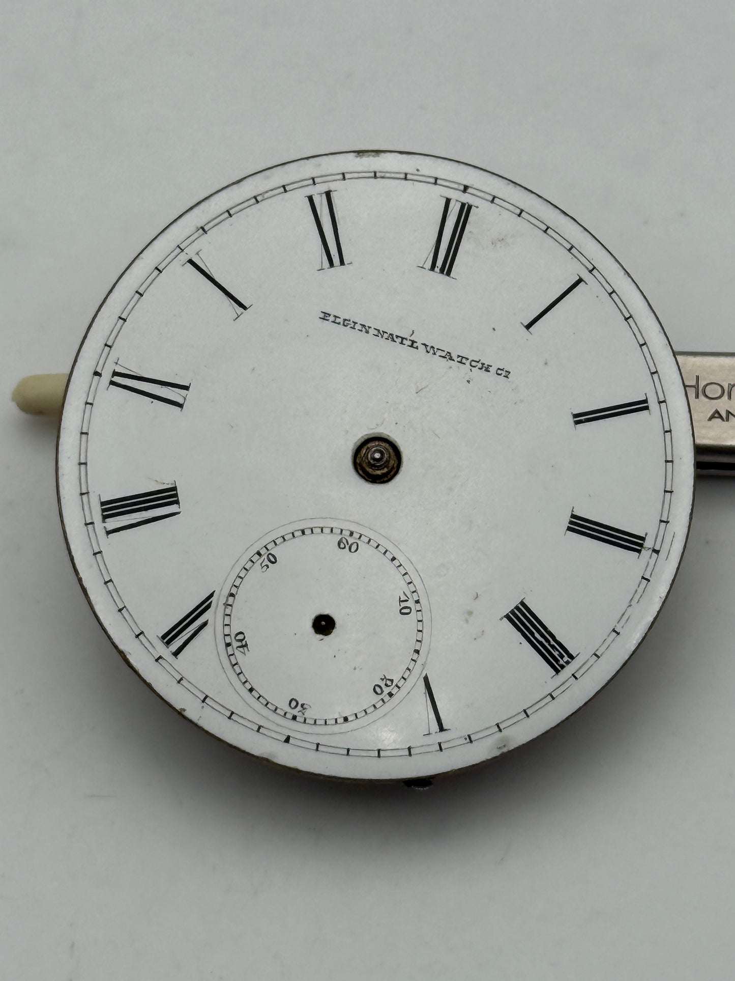 elgin natl watch co 45,5mm pocket watch movement movimento