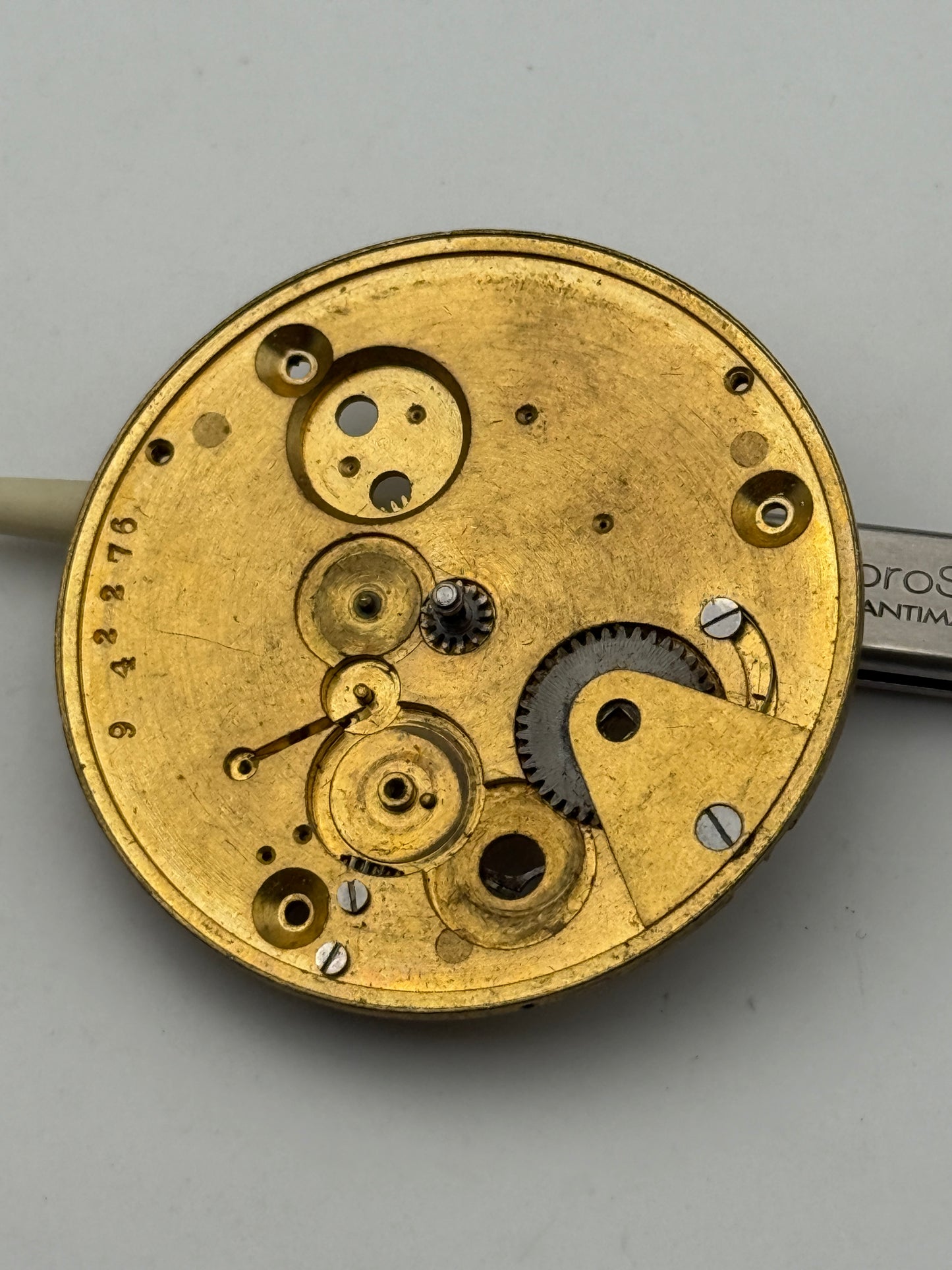 elgin waltham 45.5mm pocket watch movement movimento