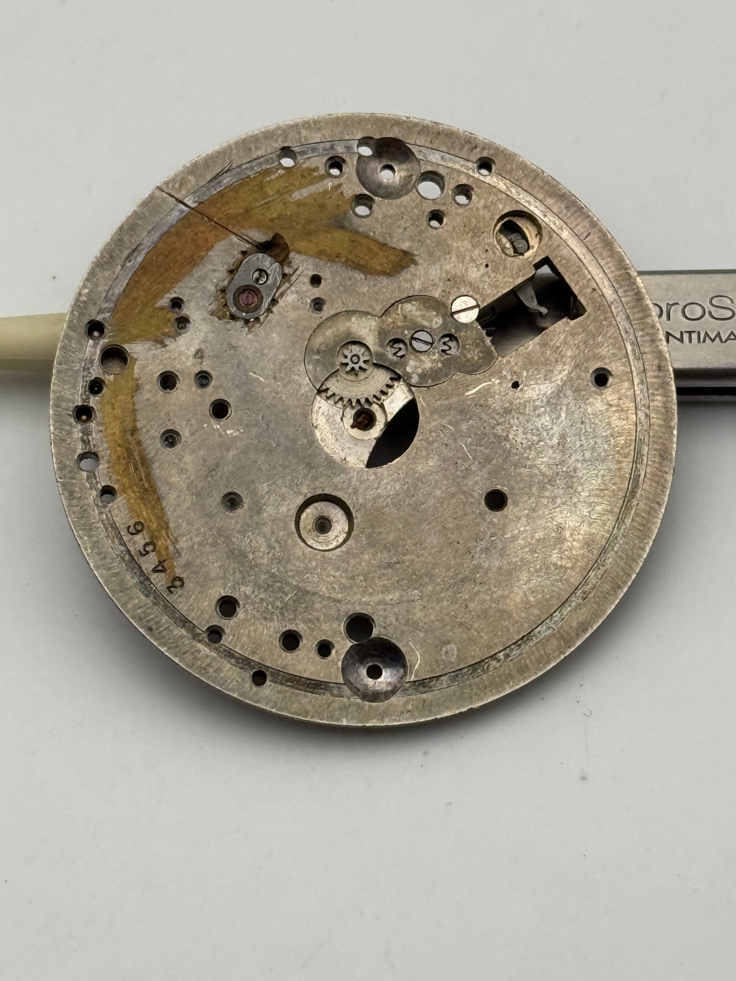 elgin waltham 43mm pocket watch movement movimento