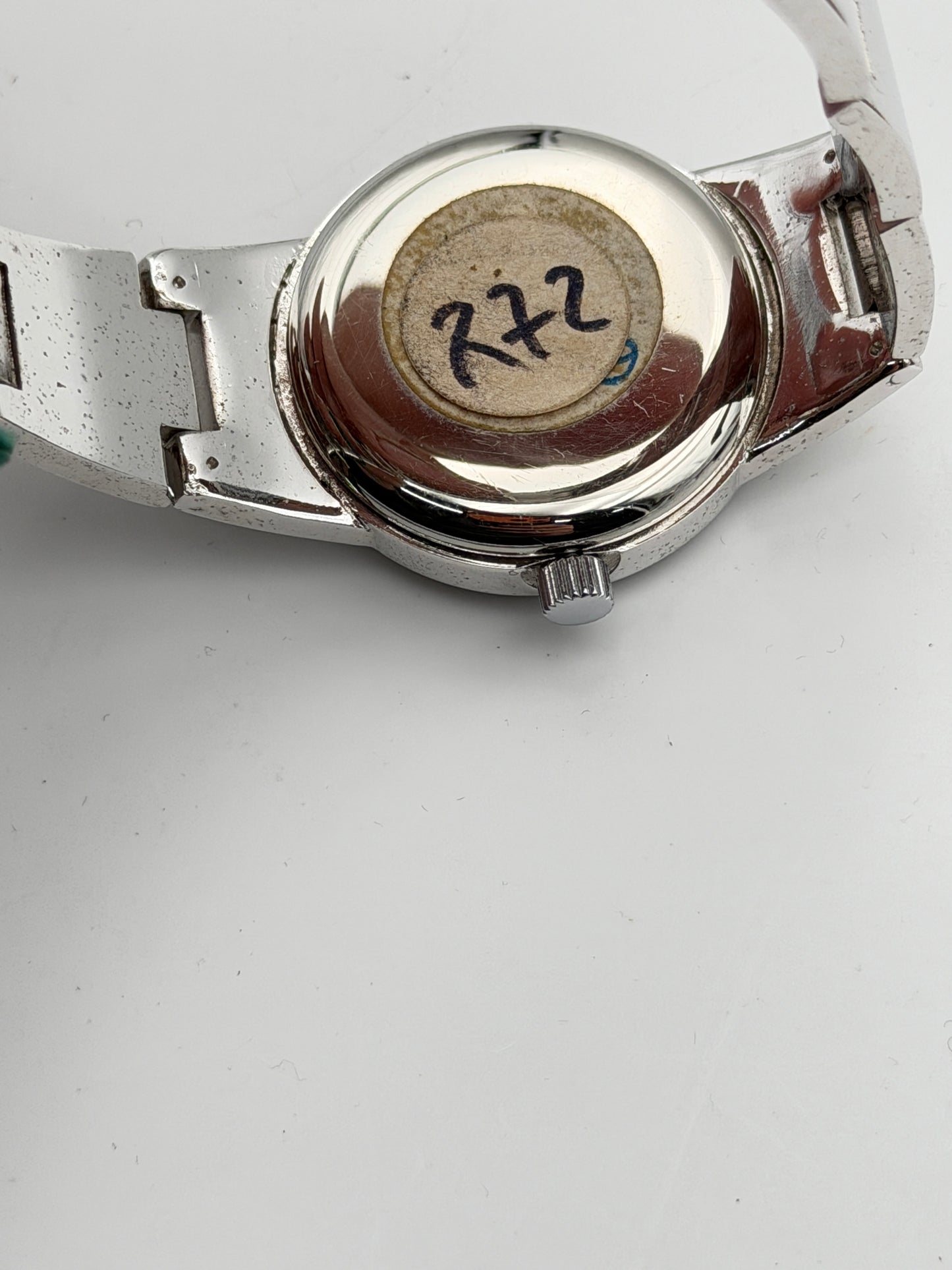 flipper integrated watch swiss made 70s nos