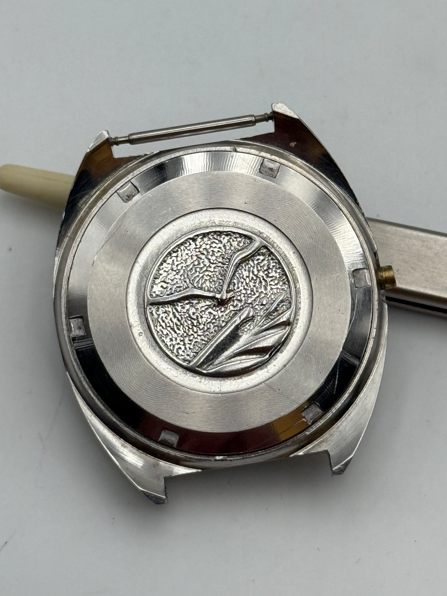 watch case cassa 36-30mm swiss made acier