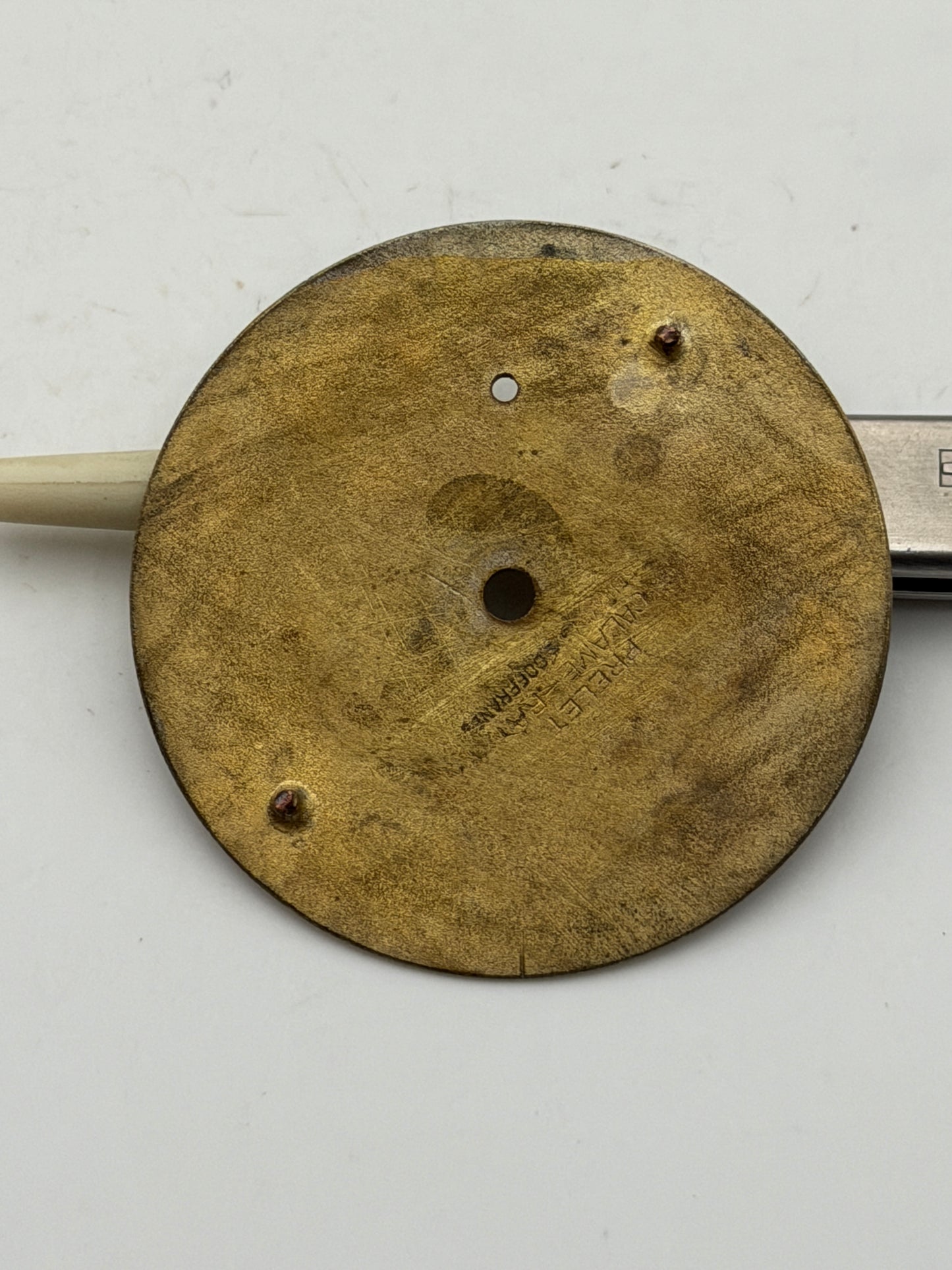 imperial 38mm tasca pocket watch dial quadrante