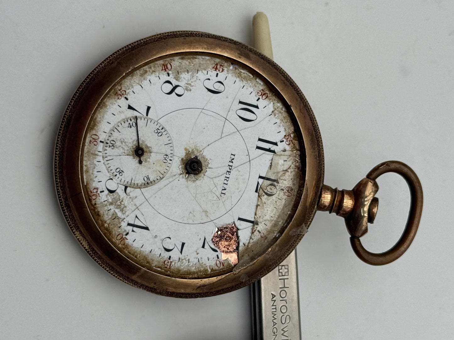 imperial buren pocket watch movement movimento 50mm