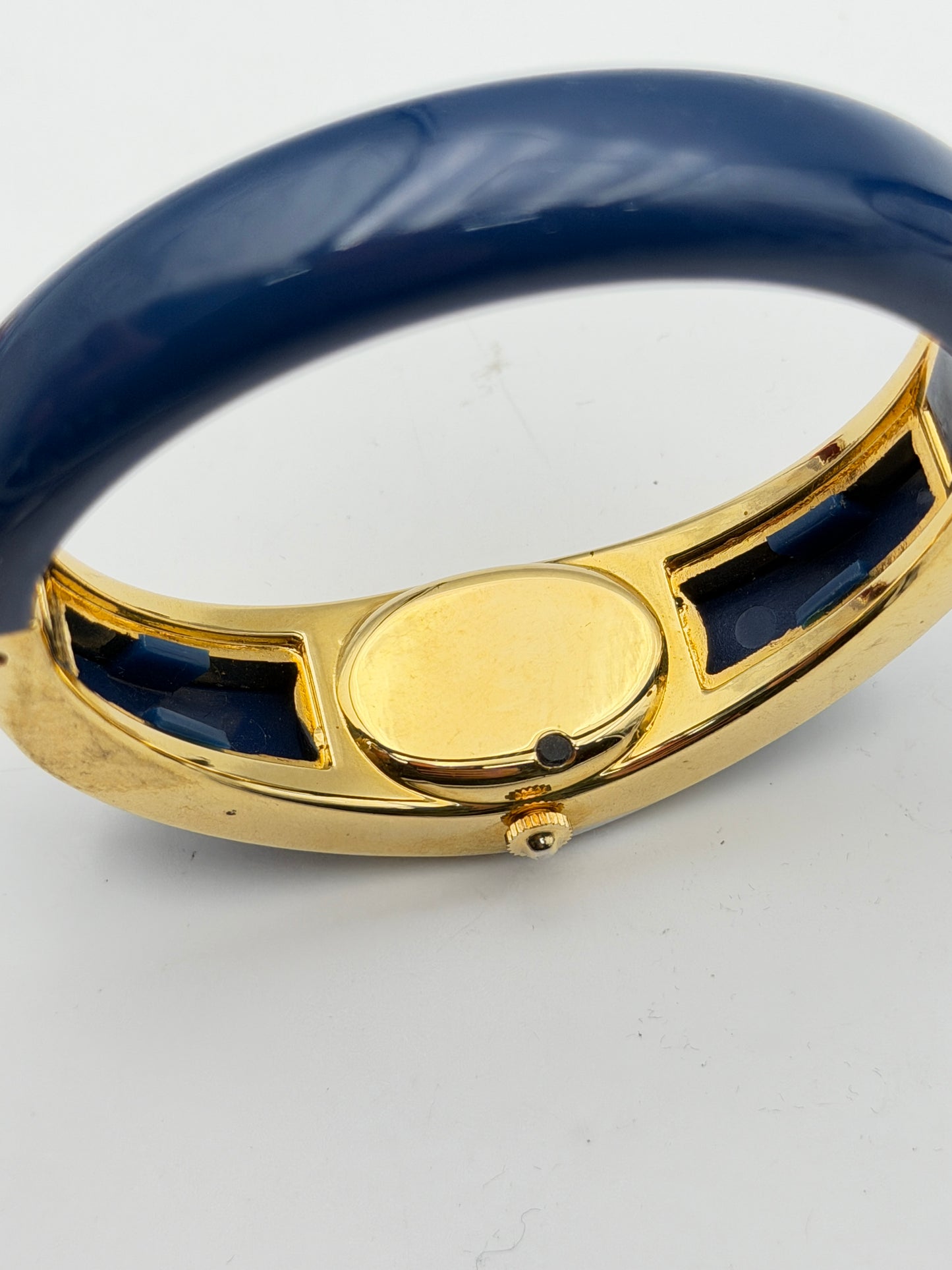 astor vintage watch swiss made 70s nos blue