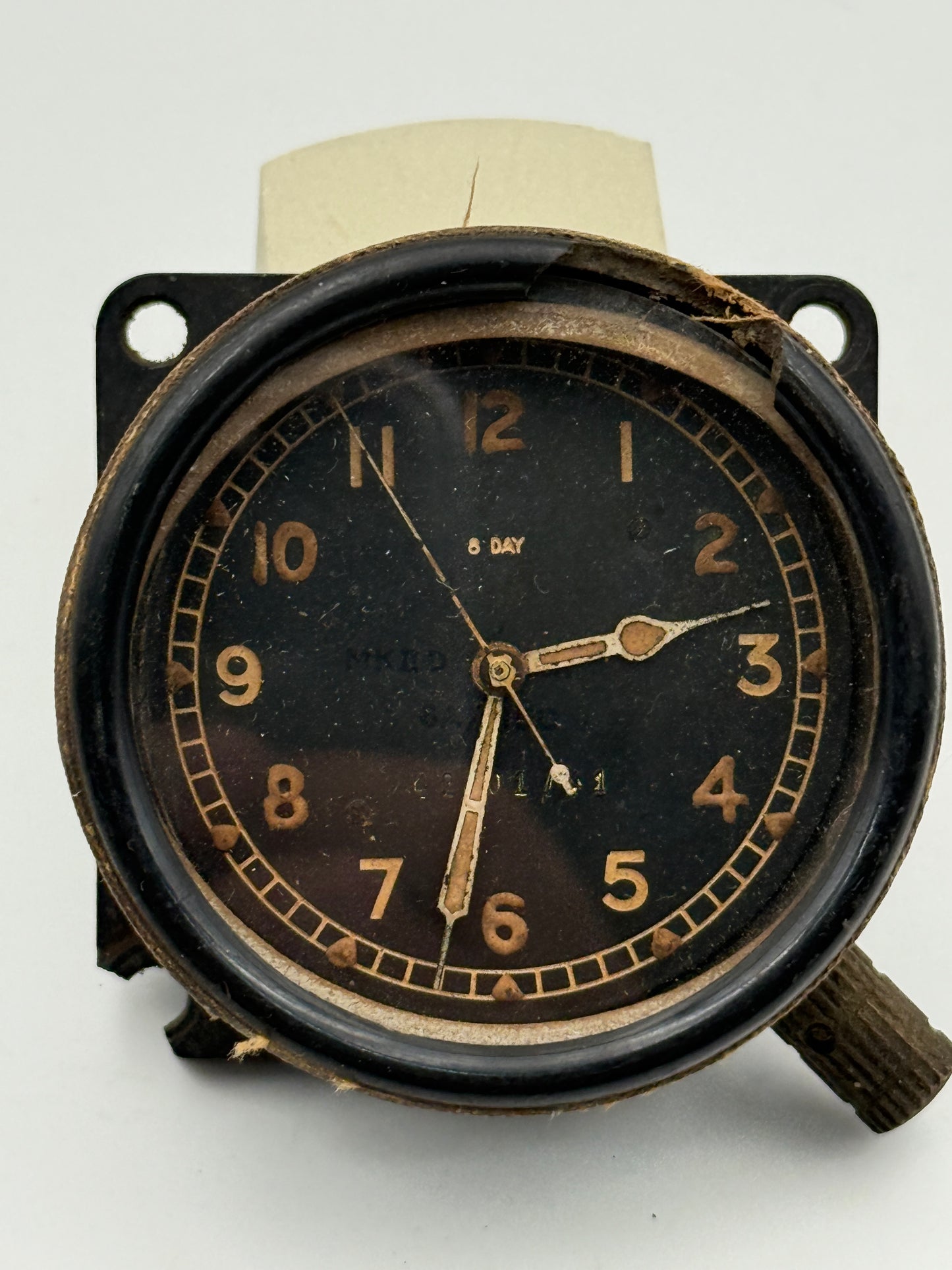 mk2d er 6a-1150 8 day 65mm military watch war airplane vintage