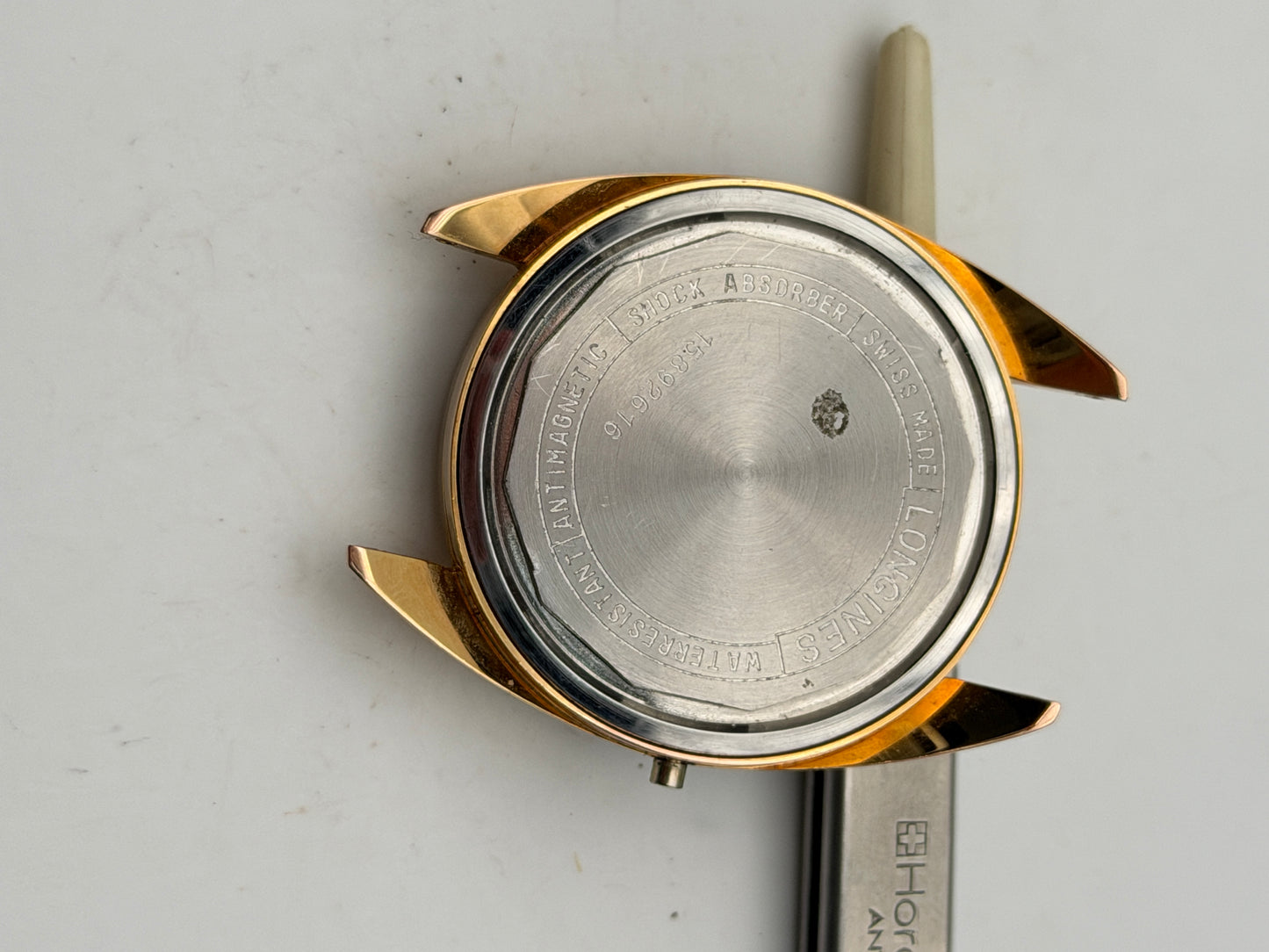 longines dorata 8307-5 34mm cassa case