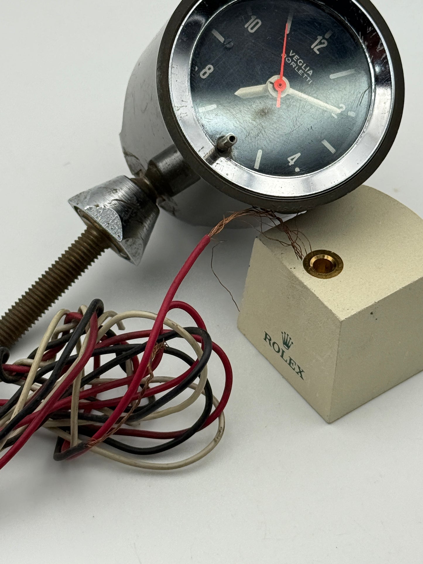 veglia borletti car watch vintage 60mm porsche ferrari maserati