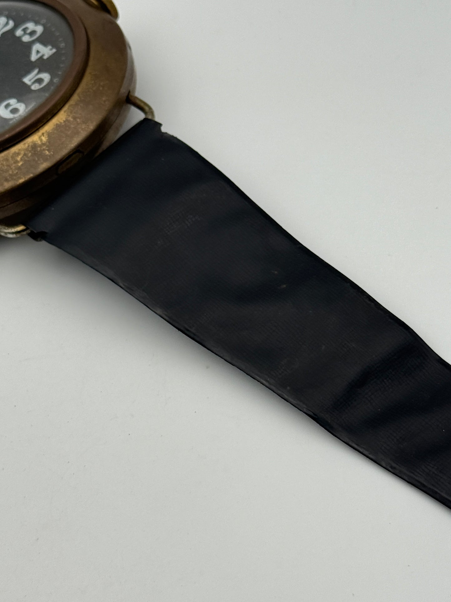 vintage big watch swiss made orologio da parete