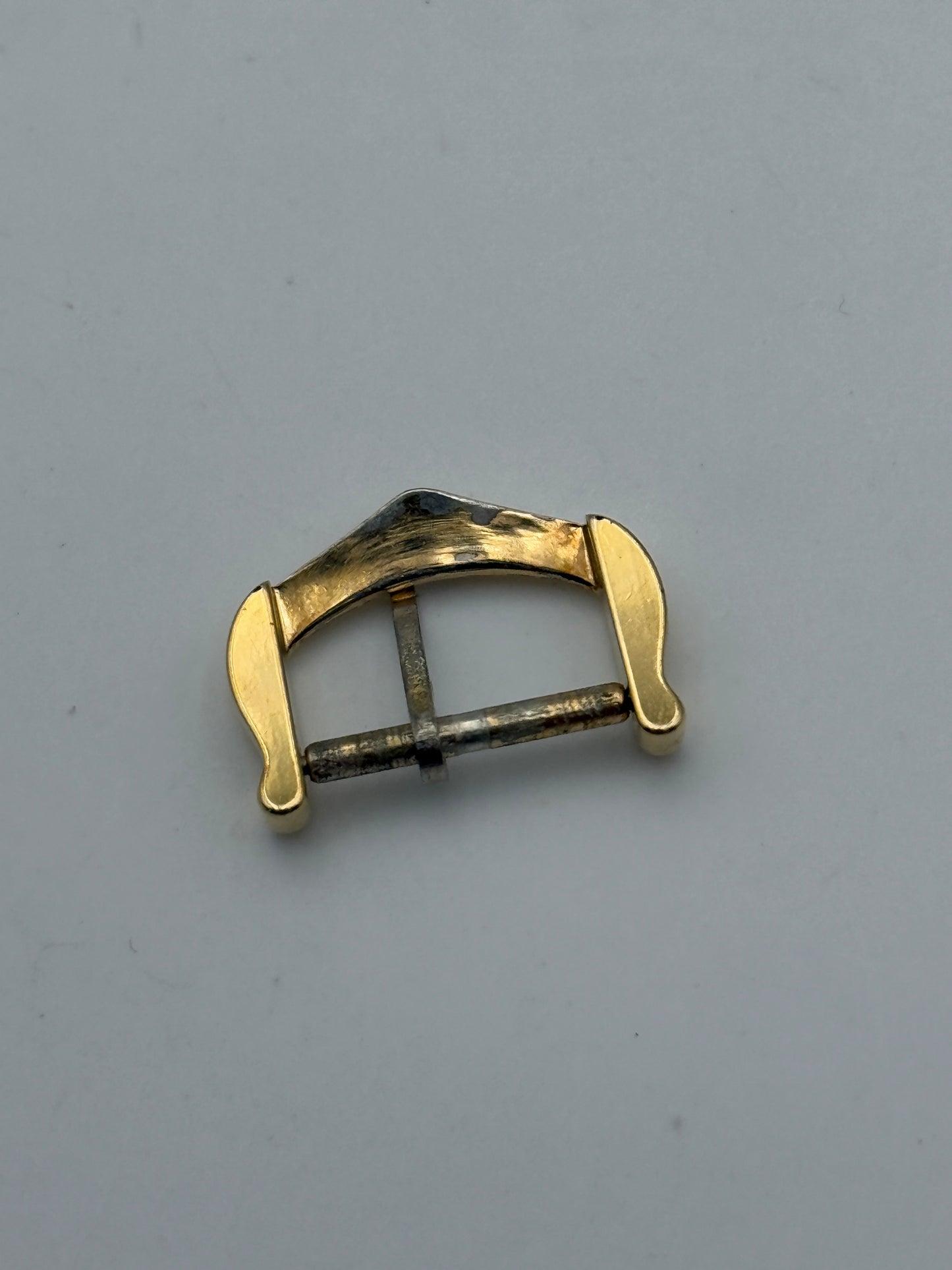cartier fibbia buckle vintage 14mm gold plated
