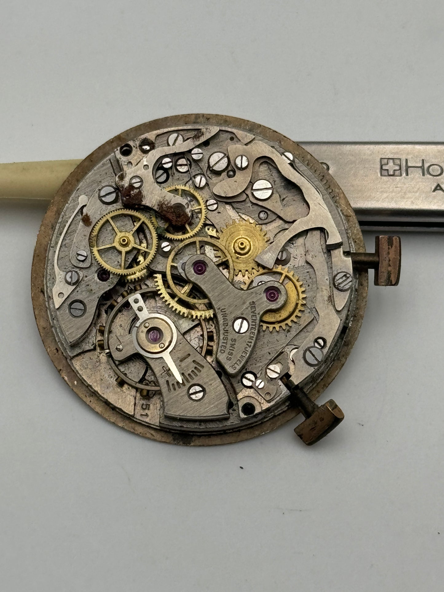 monvis landeron 51 chrono movement movimento