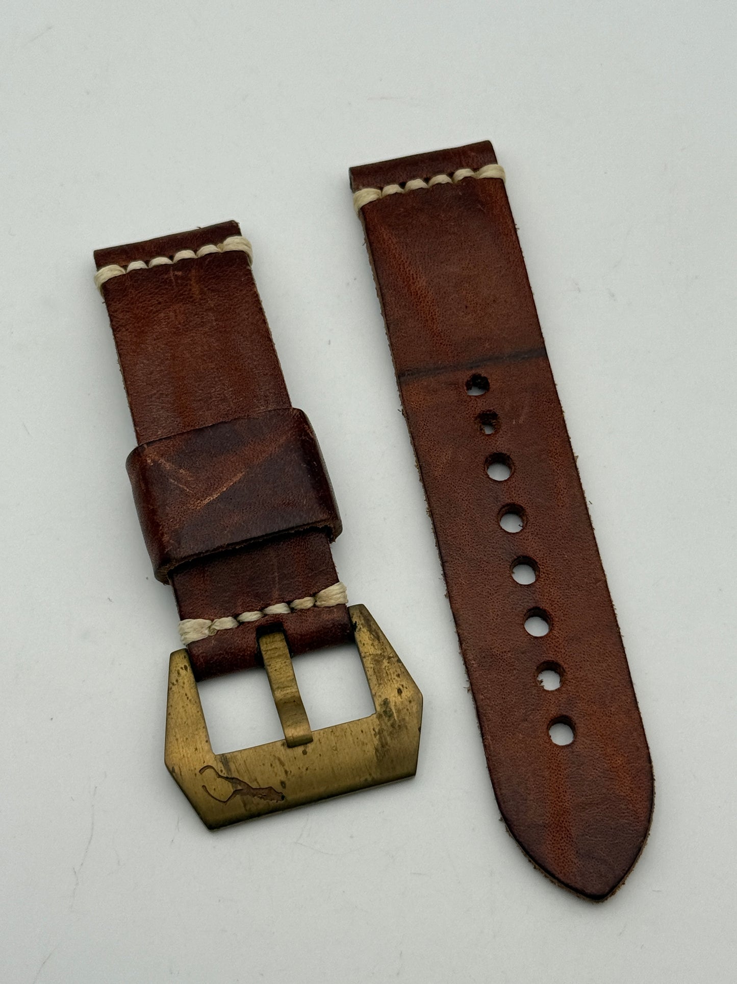 maranez rawai brass 24mm cinturino strap 300m