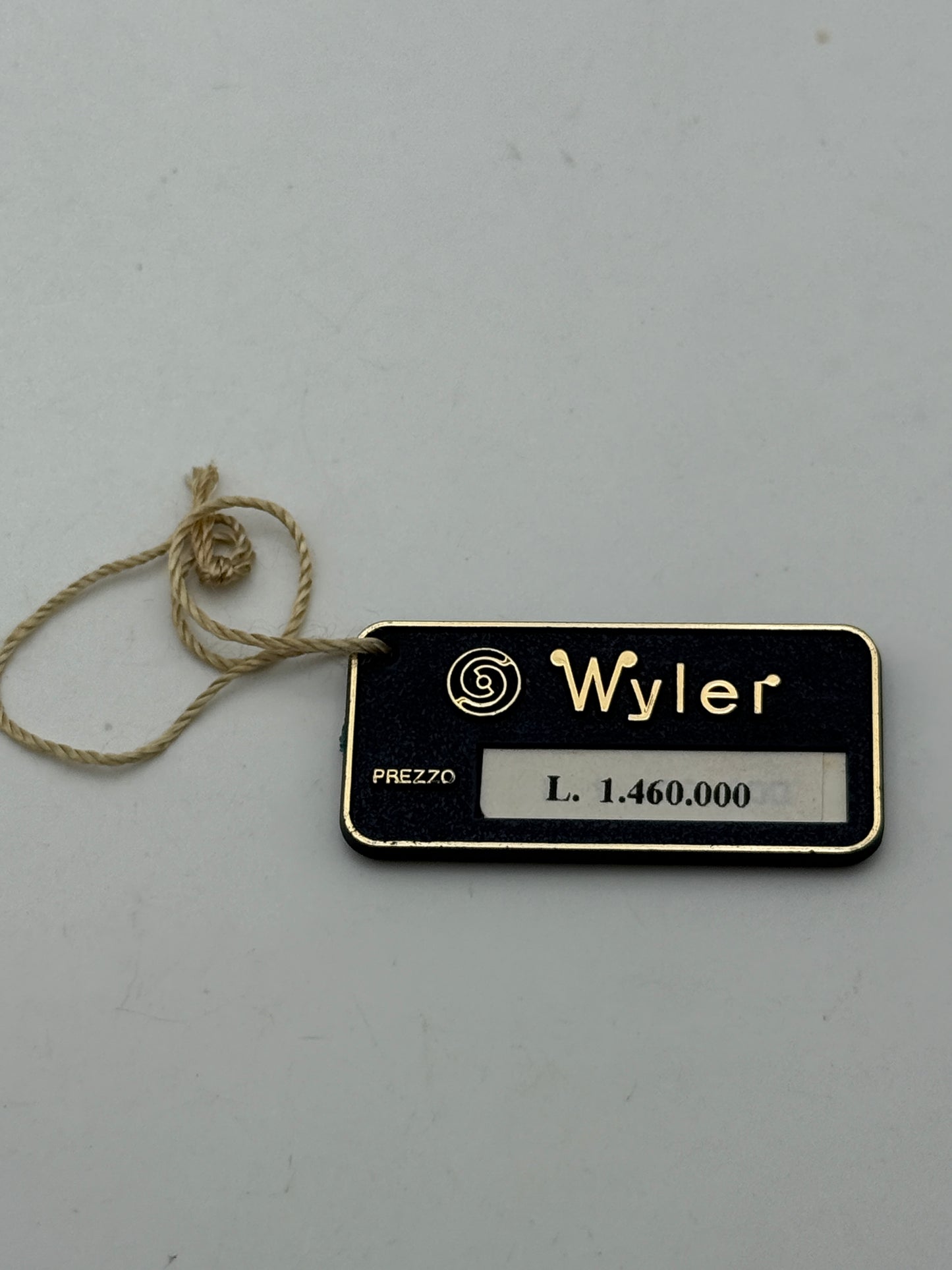 tag cartellino wyler 31677.012 vintage cinematique