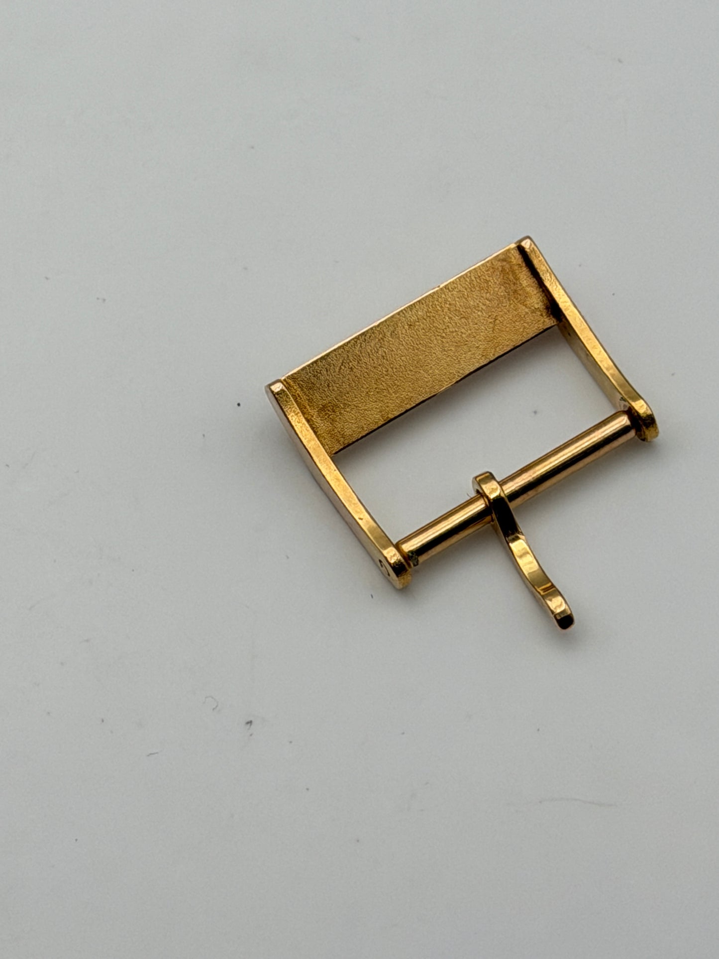 zenith 16mm dorata fibbia buckle vintage genuine
