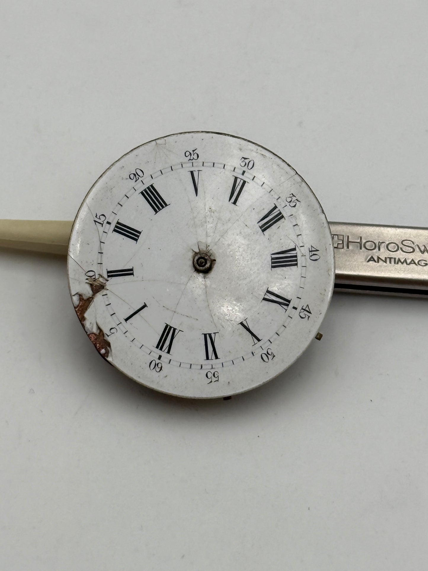 cilindro 34mm chiavetta cylinder keys pocket watch movement movimento