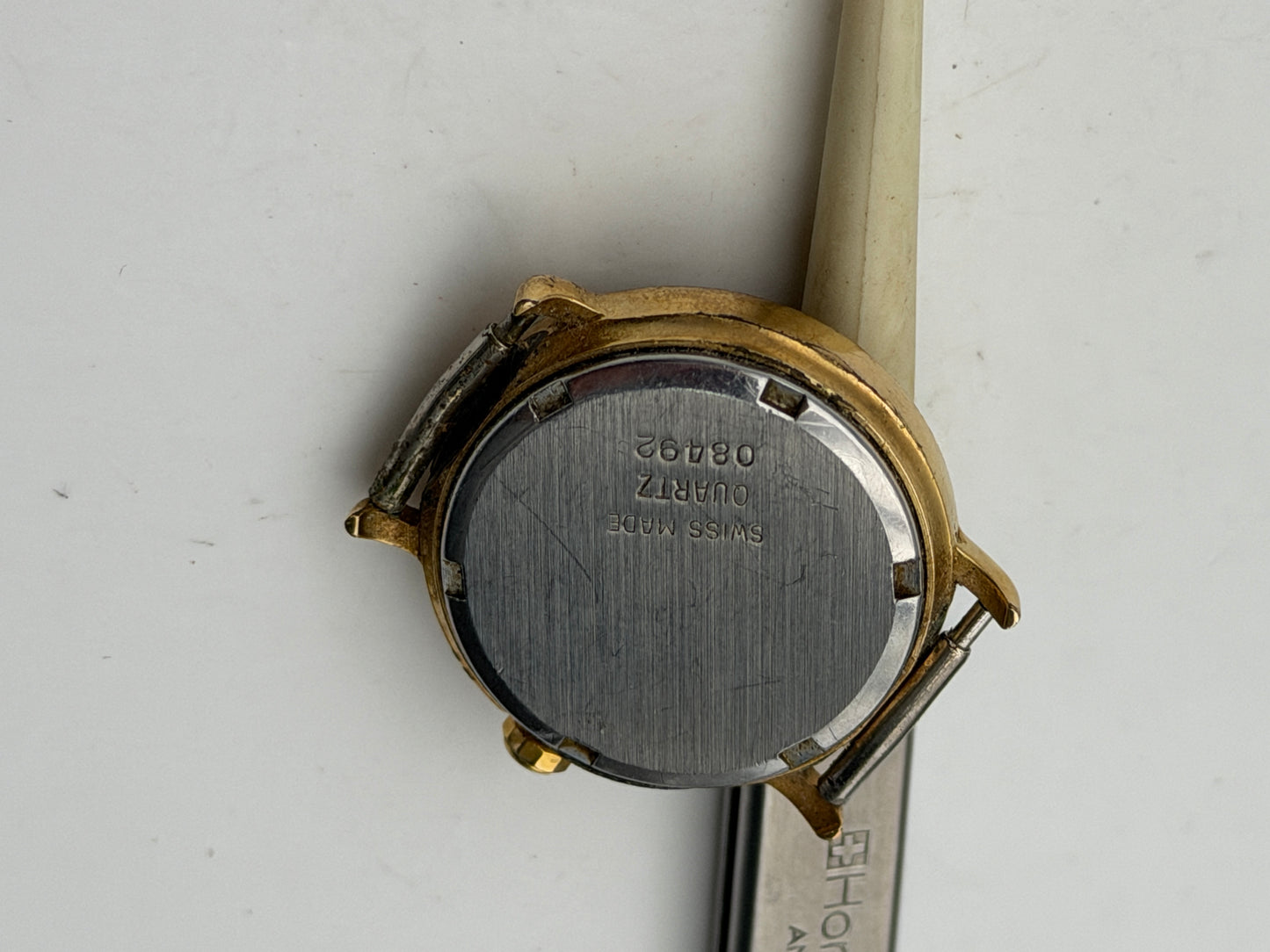 breil daxos quartz 25mm oak watch vintage