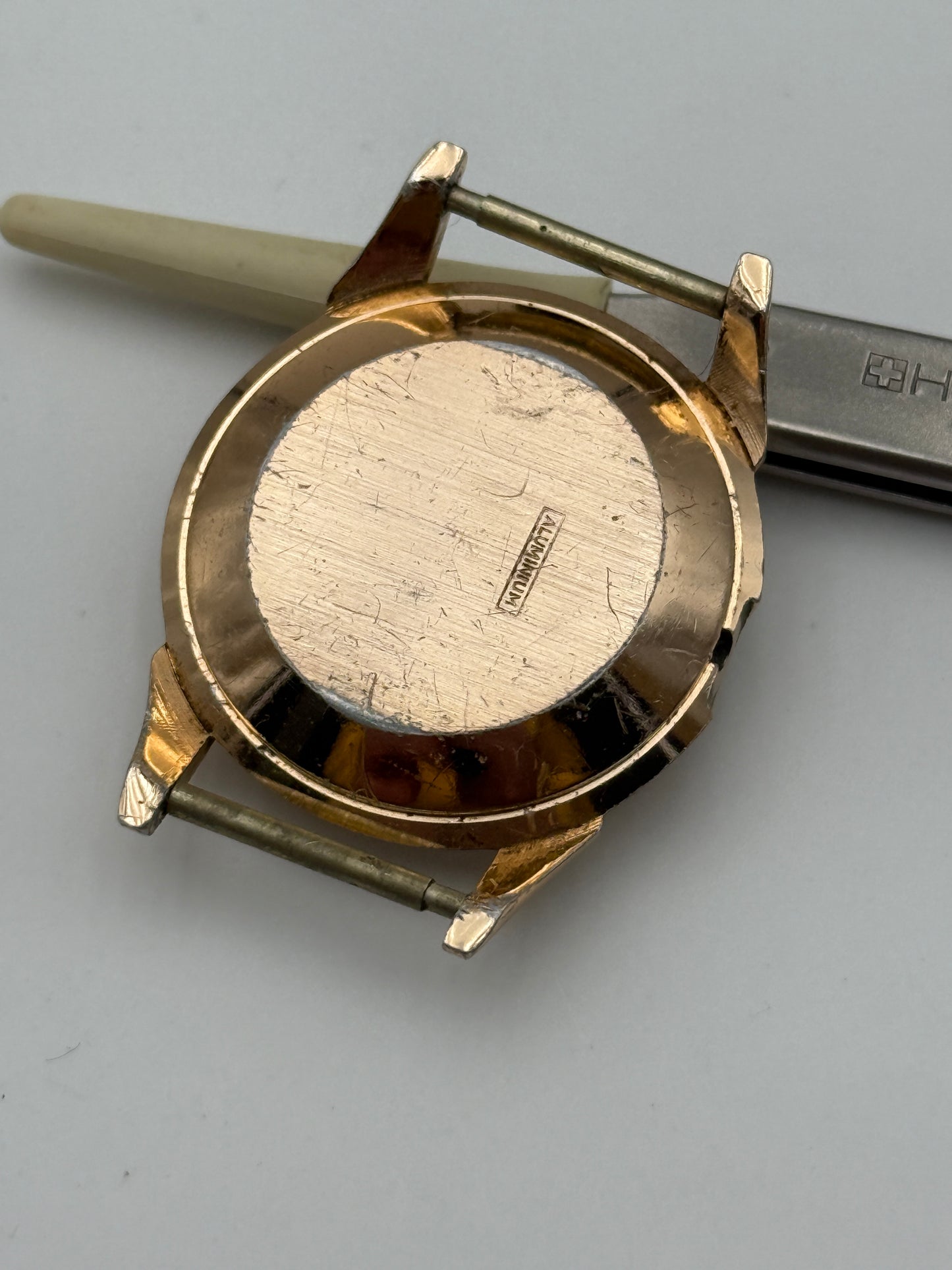alluminium watch acssa case spieder ragno 31-24mm