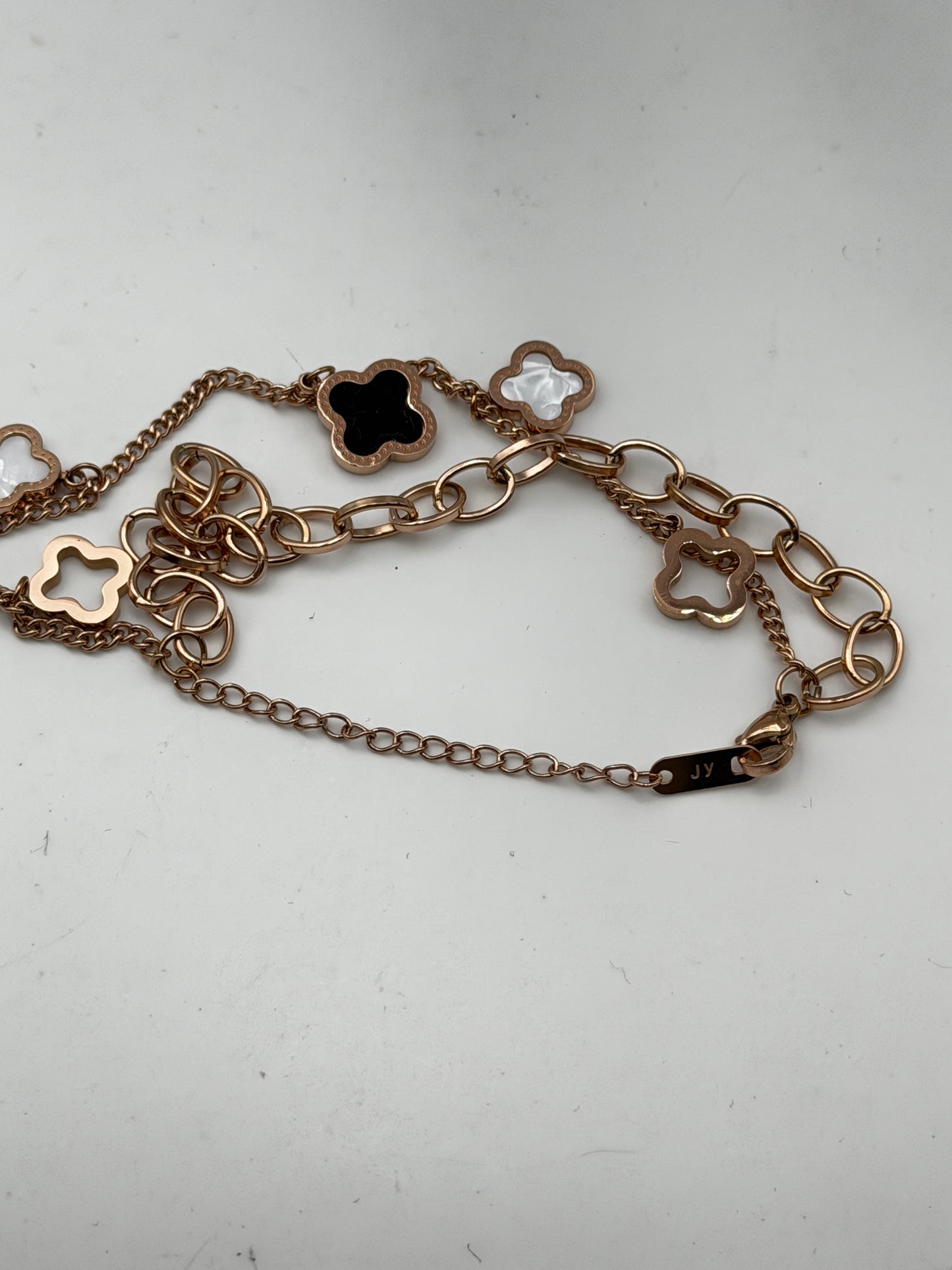 bracciale bracelet steel acciaio 316l gold plated