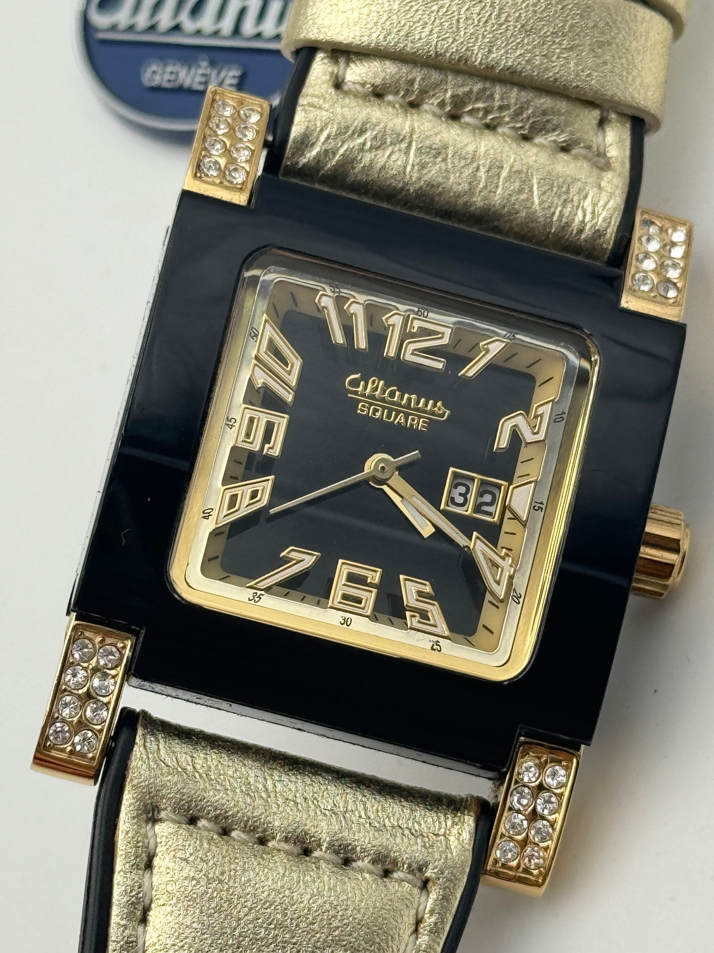 altanus square 16100 33mm swiss made