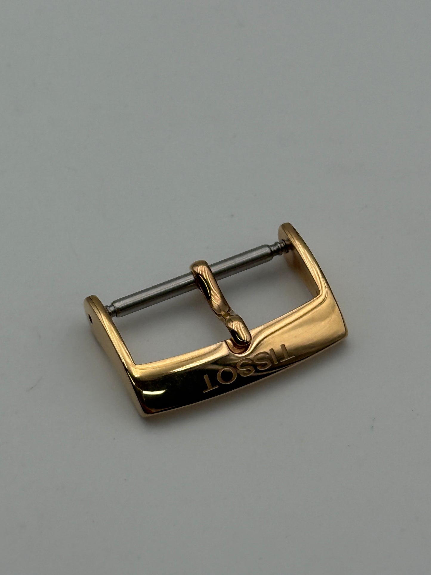 tissot dorata 20mm gold plated fibbia buckle