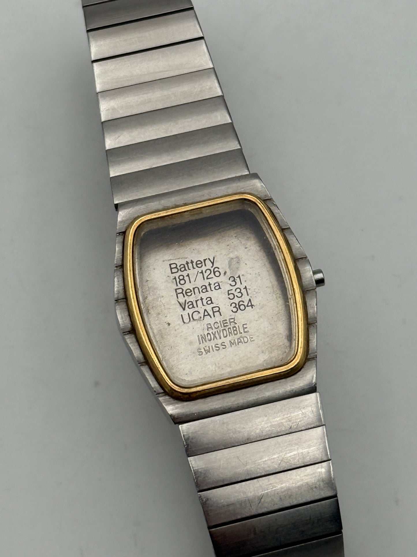 eberhard clio 50010-909 23mm cassa case steel-gold
