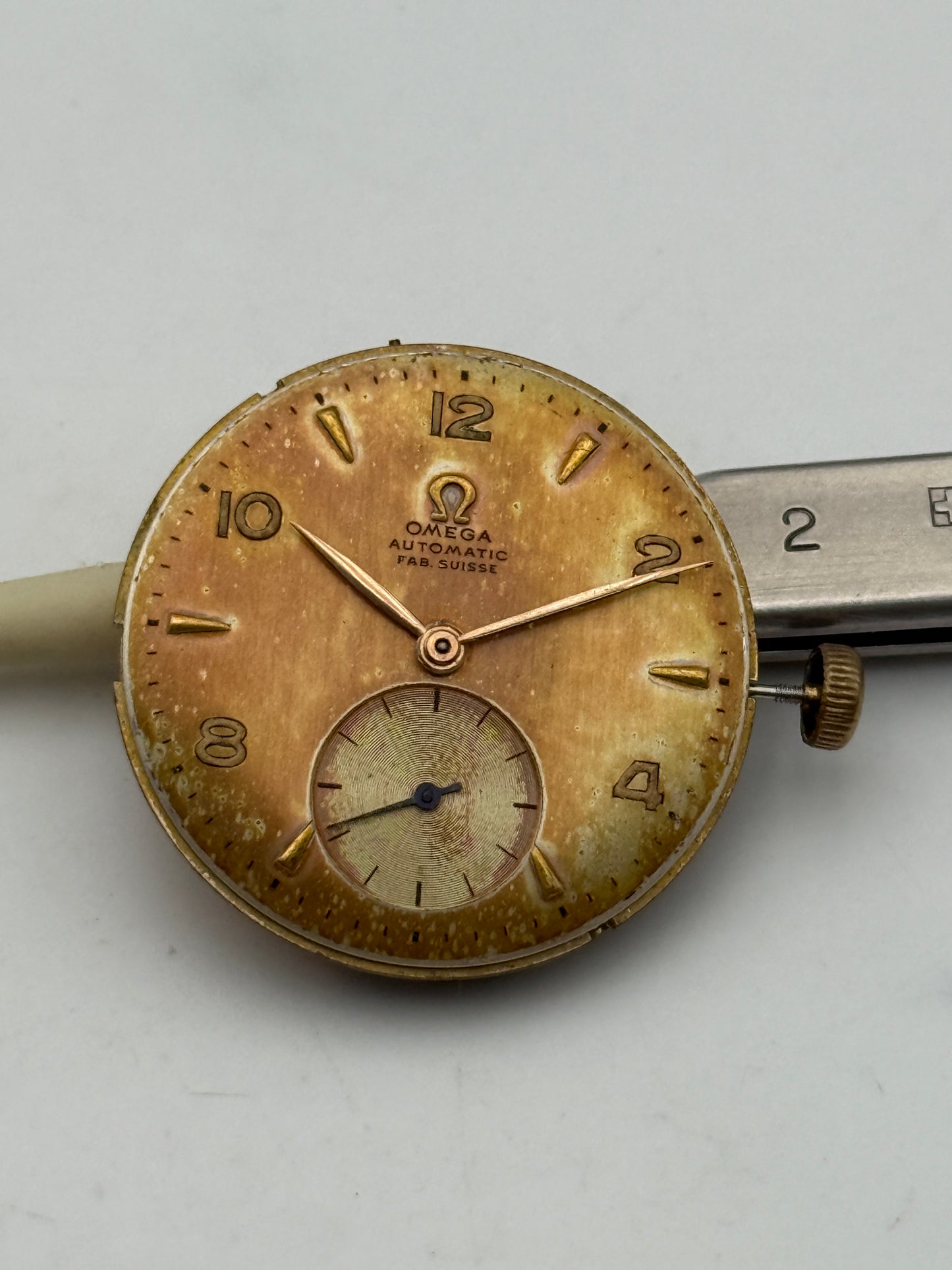 omega automatic bumper movement movimento martelletto vintage