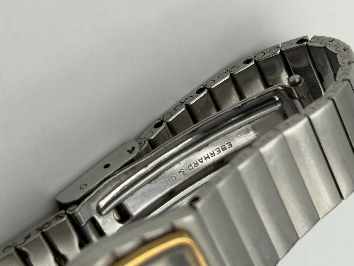 eberhard clio 50010-909 23mm cassa case steel-gold