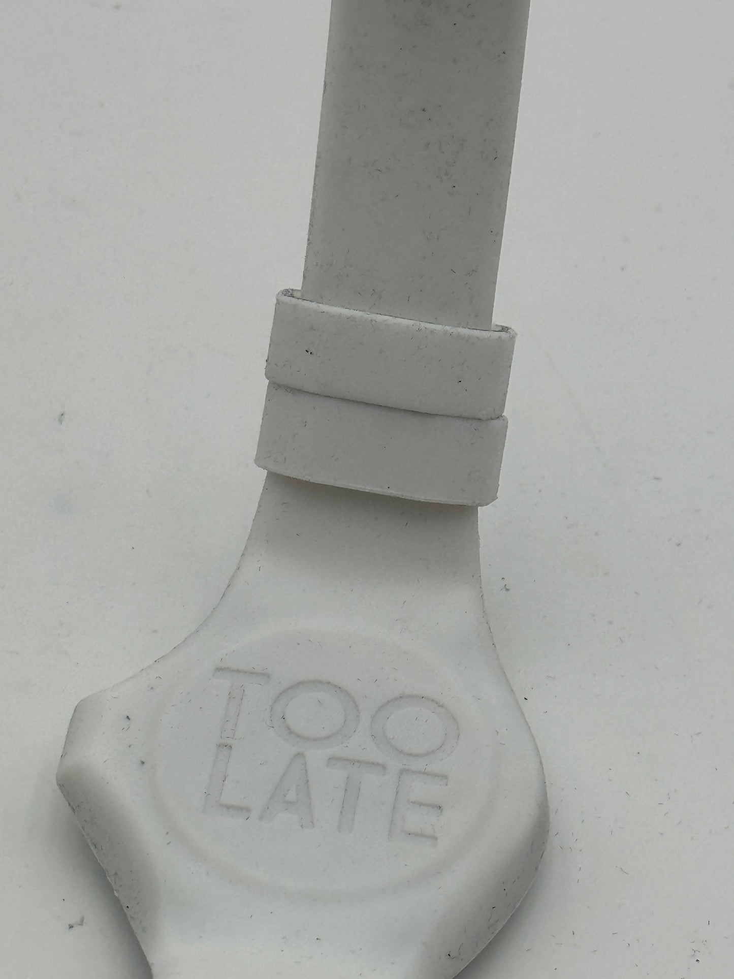 too late watch gomma rubber 33mm quartz