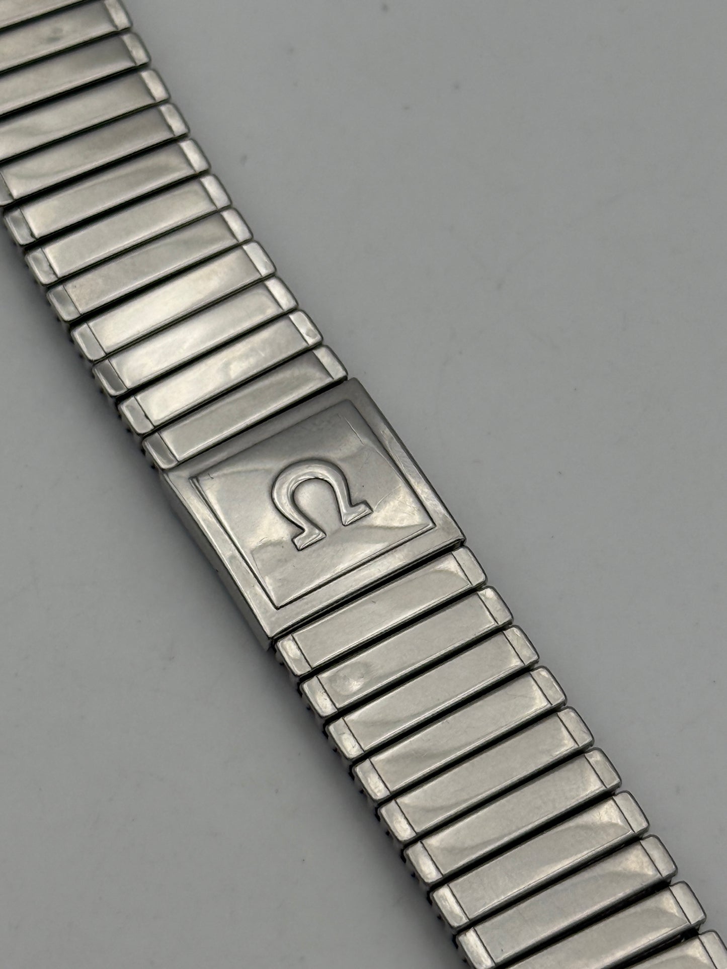 omega 558 28-071 pat.896575 fixo flex -s bracciale 18mm cinturino strap vintage