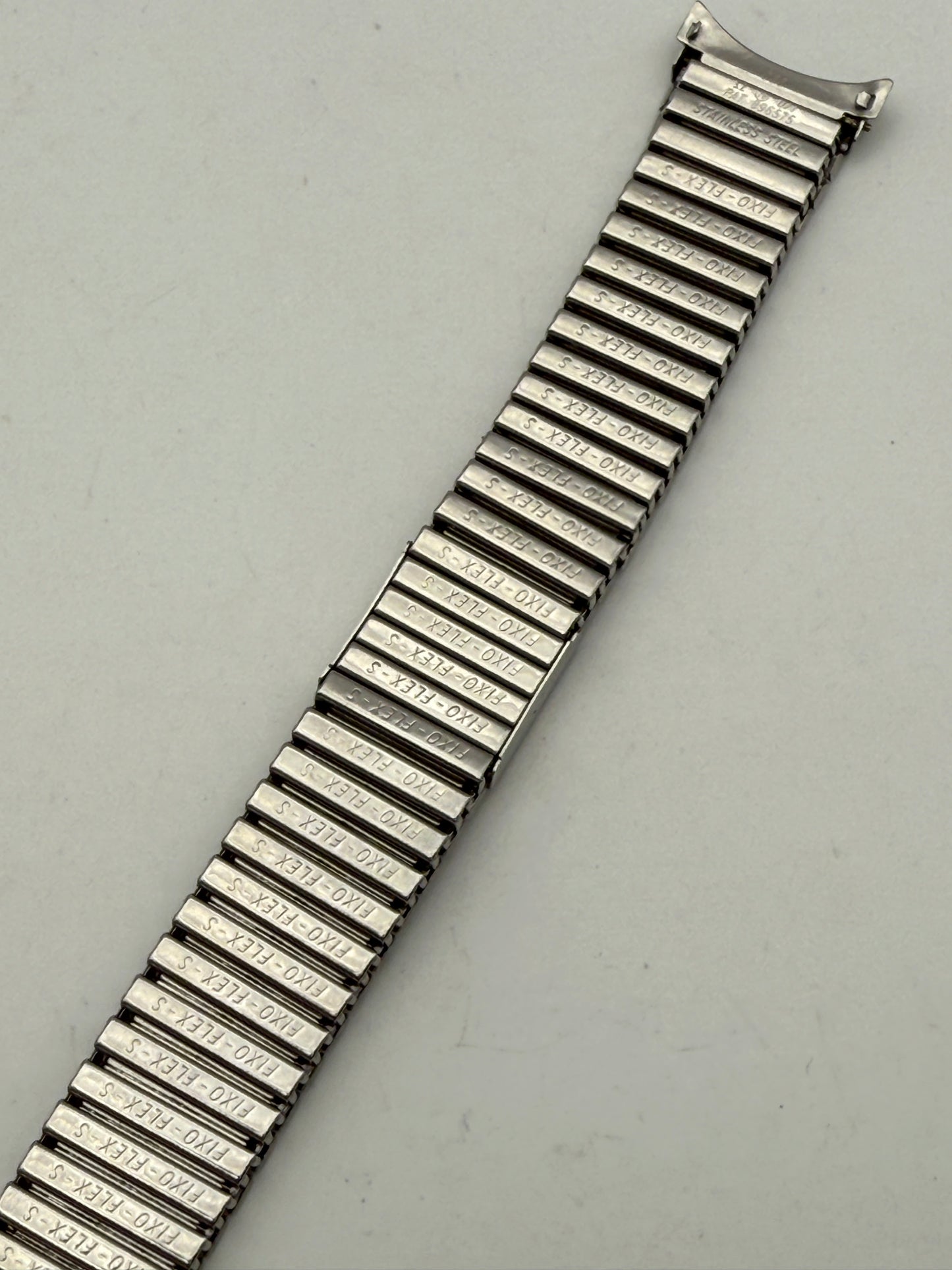 omega 558 28-071 pat.896575 fixo flex -s bracciale 18mm cinturino strap vintage