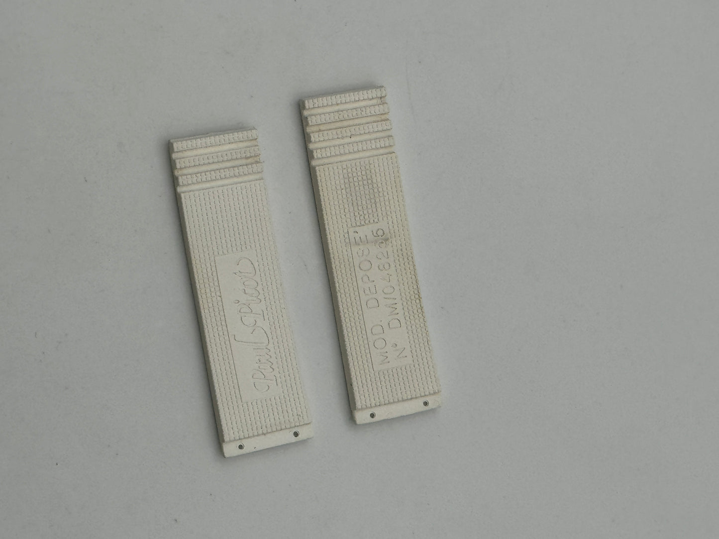 Paul Picot plongeur c-type cinturino in gomma strap rubber 19.5mm