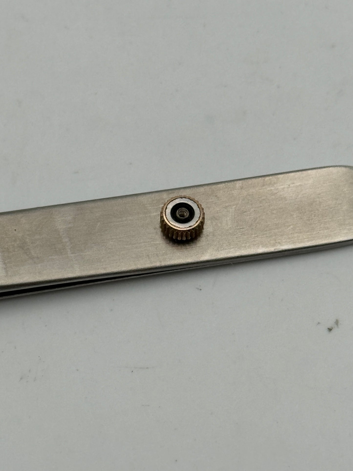 Zenith stellina star waterproof crown 5x2.5mm gold plated corona crown passo 0.90