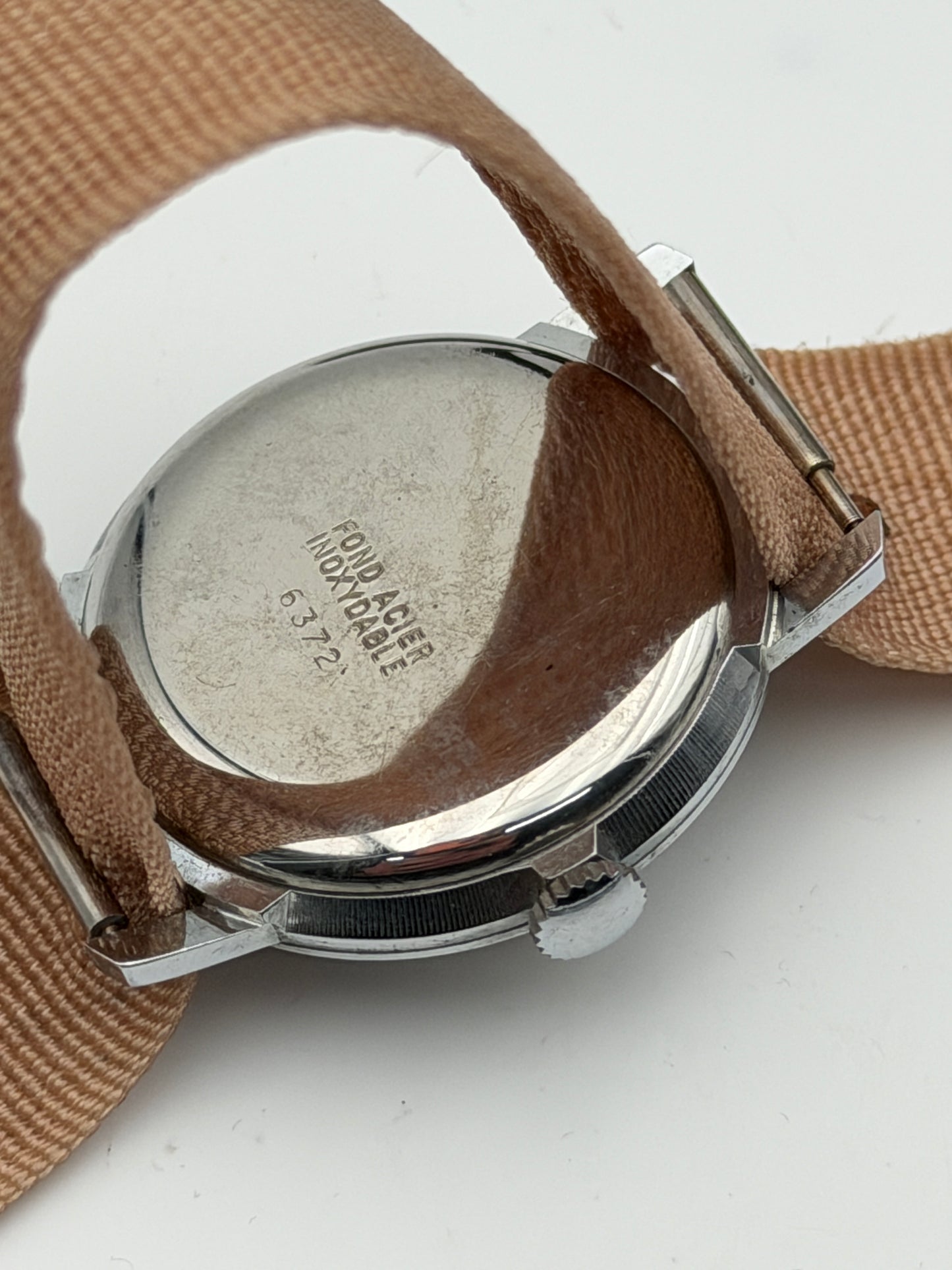 keller NOS vintage 70s watch swiss made 33mm