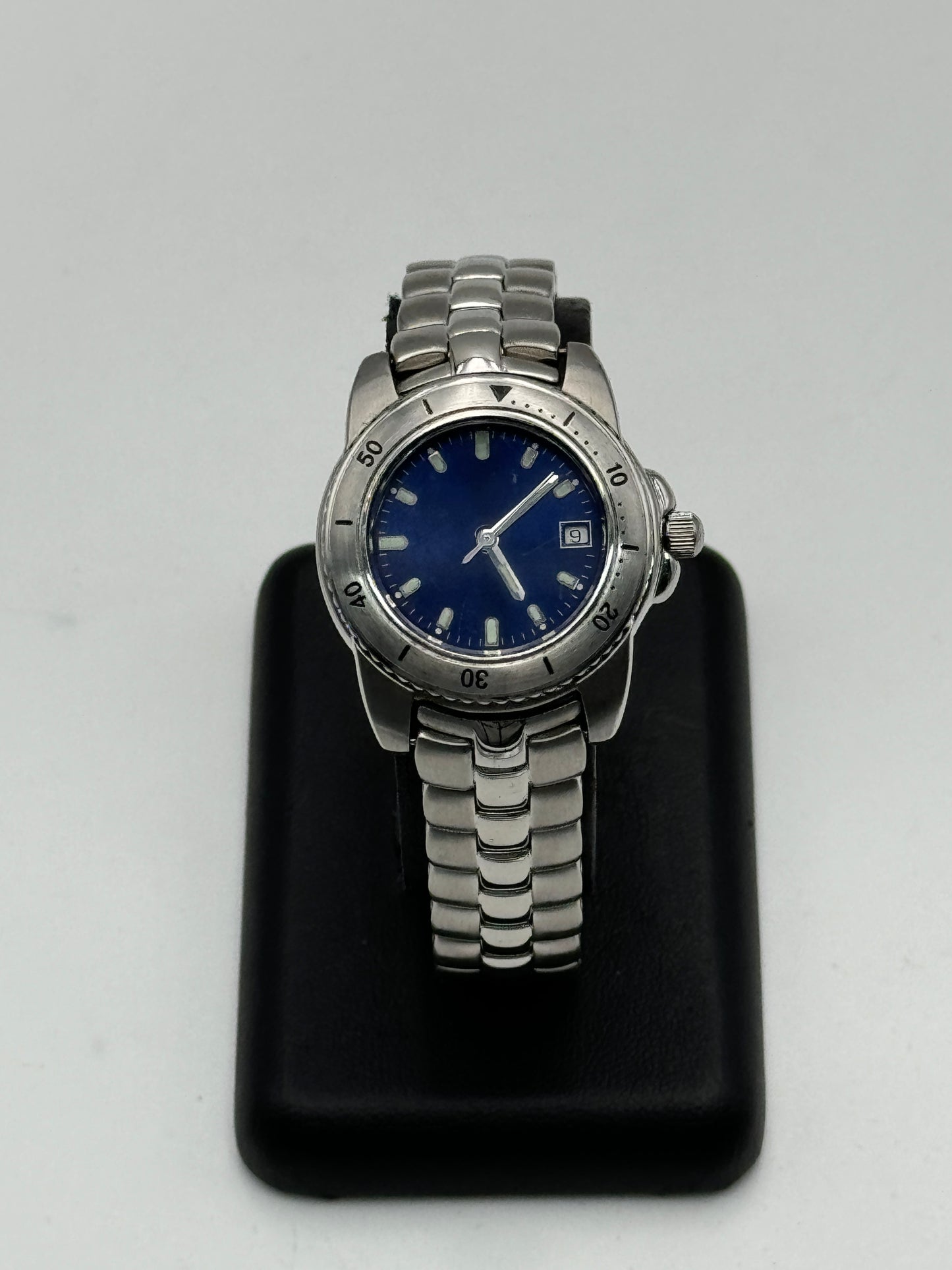 sector vintage watch blue