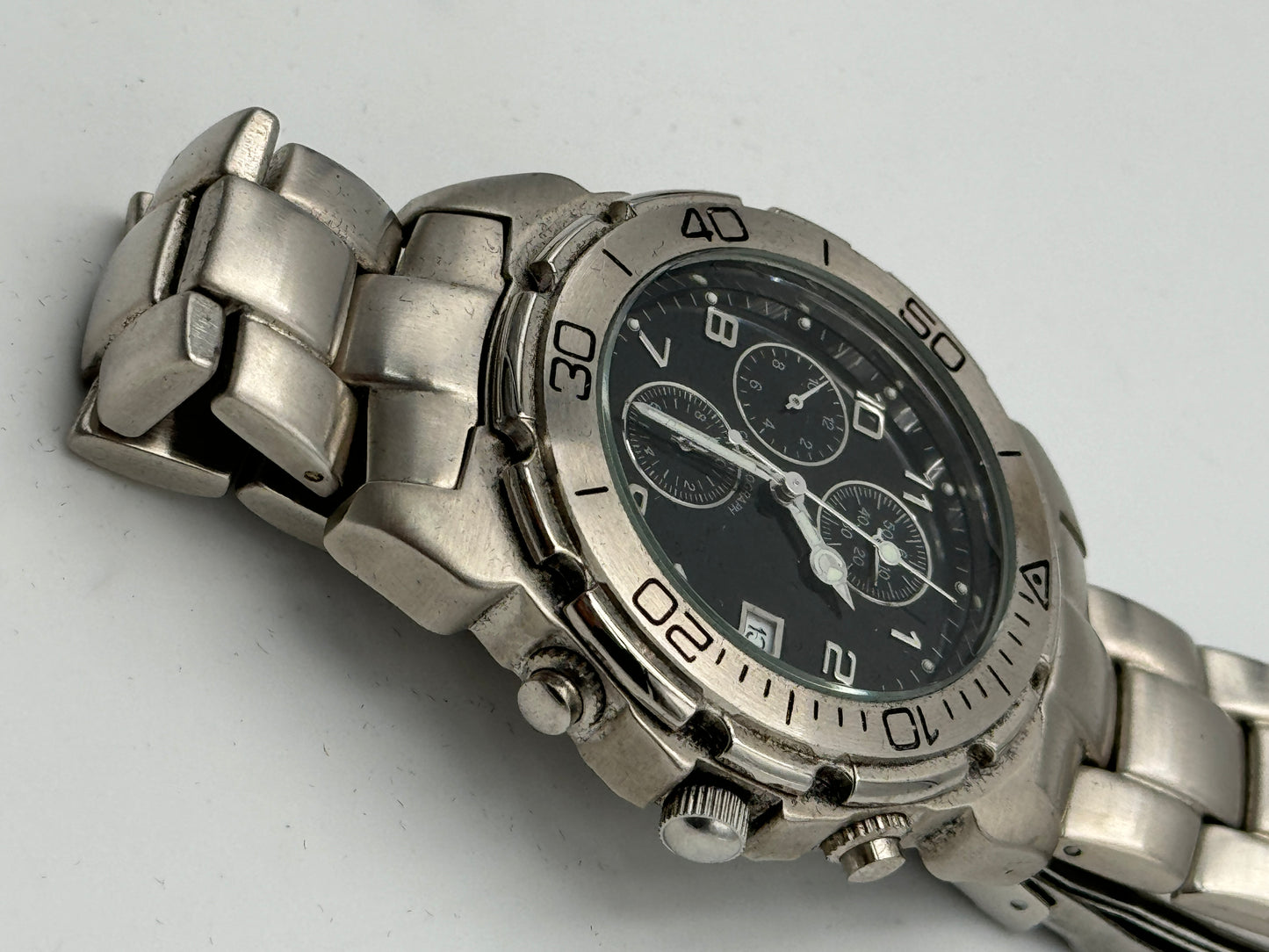 sector chronograph watch black