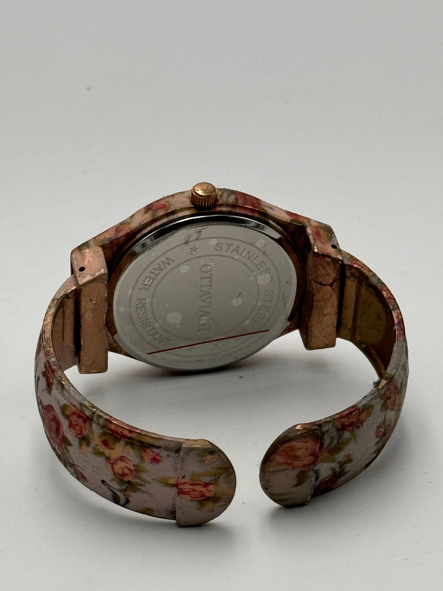 ottaviani quartz 38mm pink watch