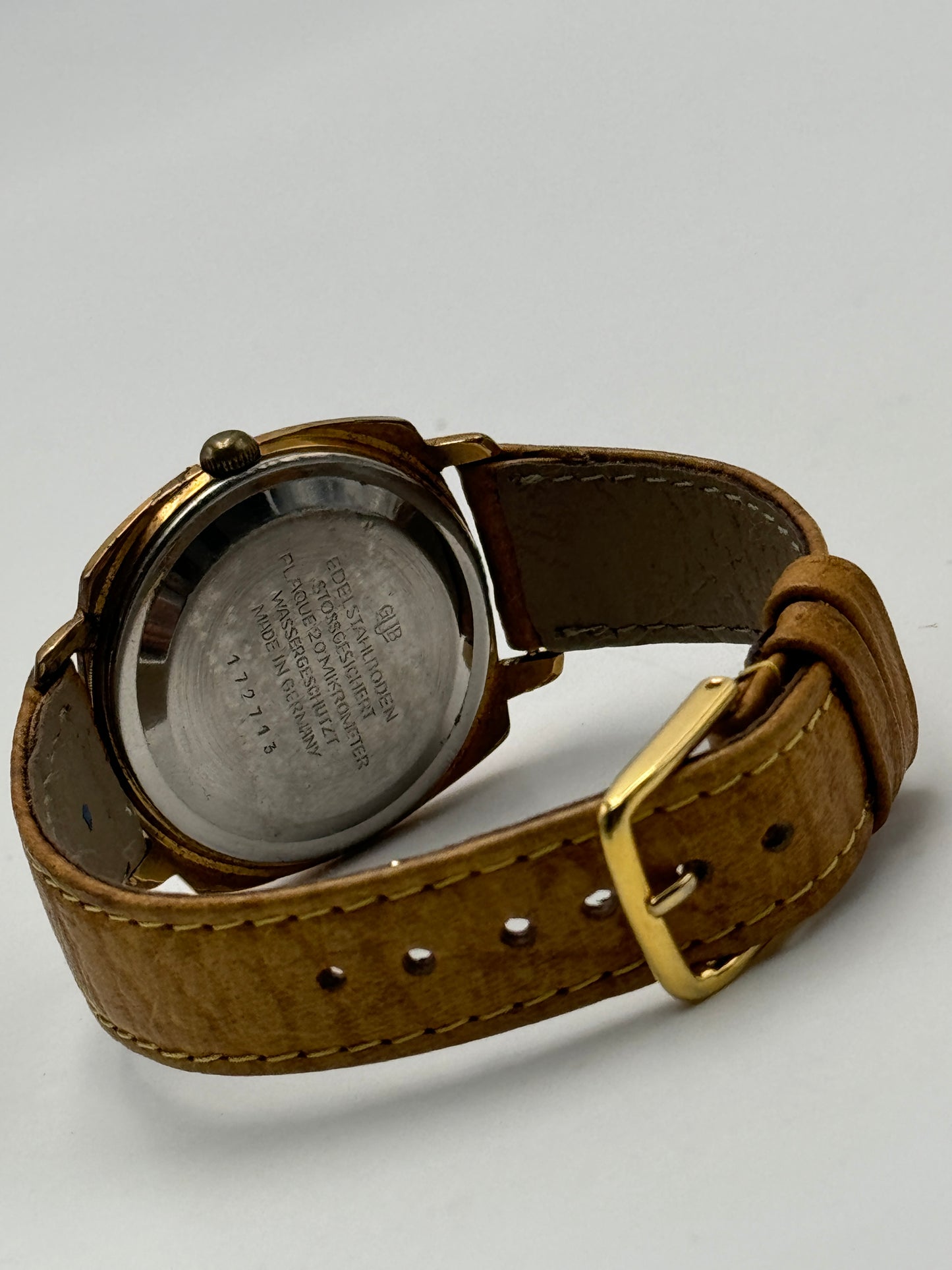 glashutte spezimatic 26 rubis 172713 vintage watch 35mm