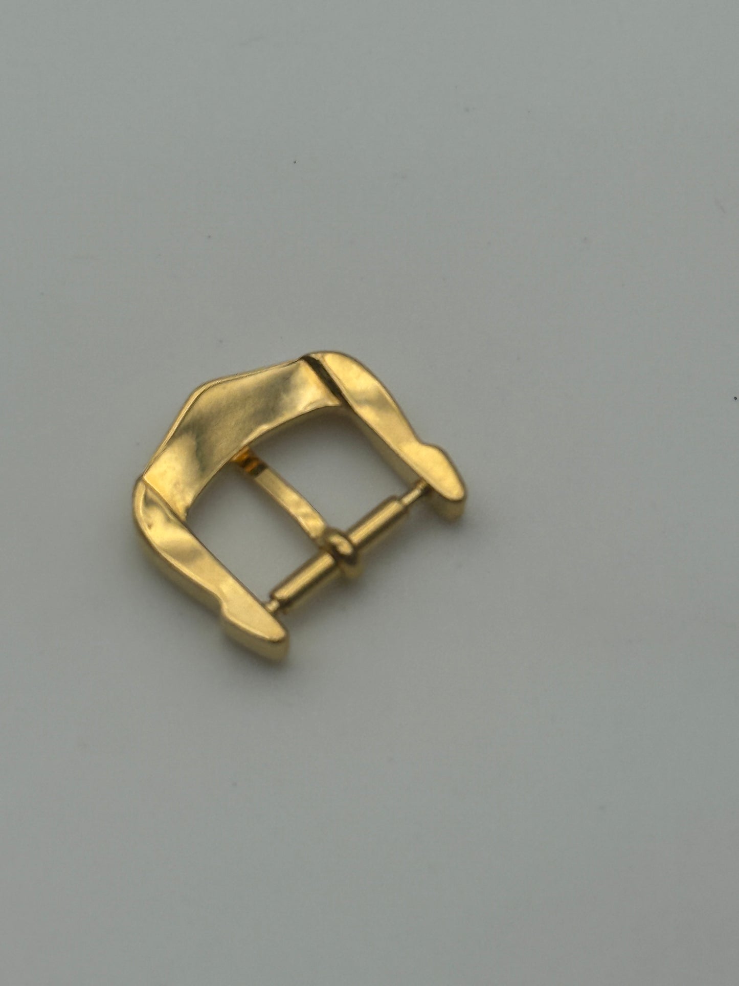 cartier gold plated 12mm fibbia buckle
