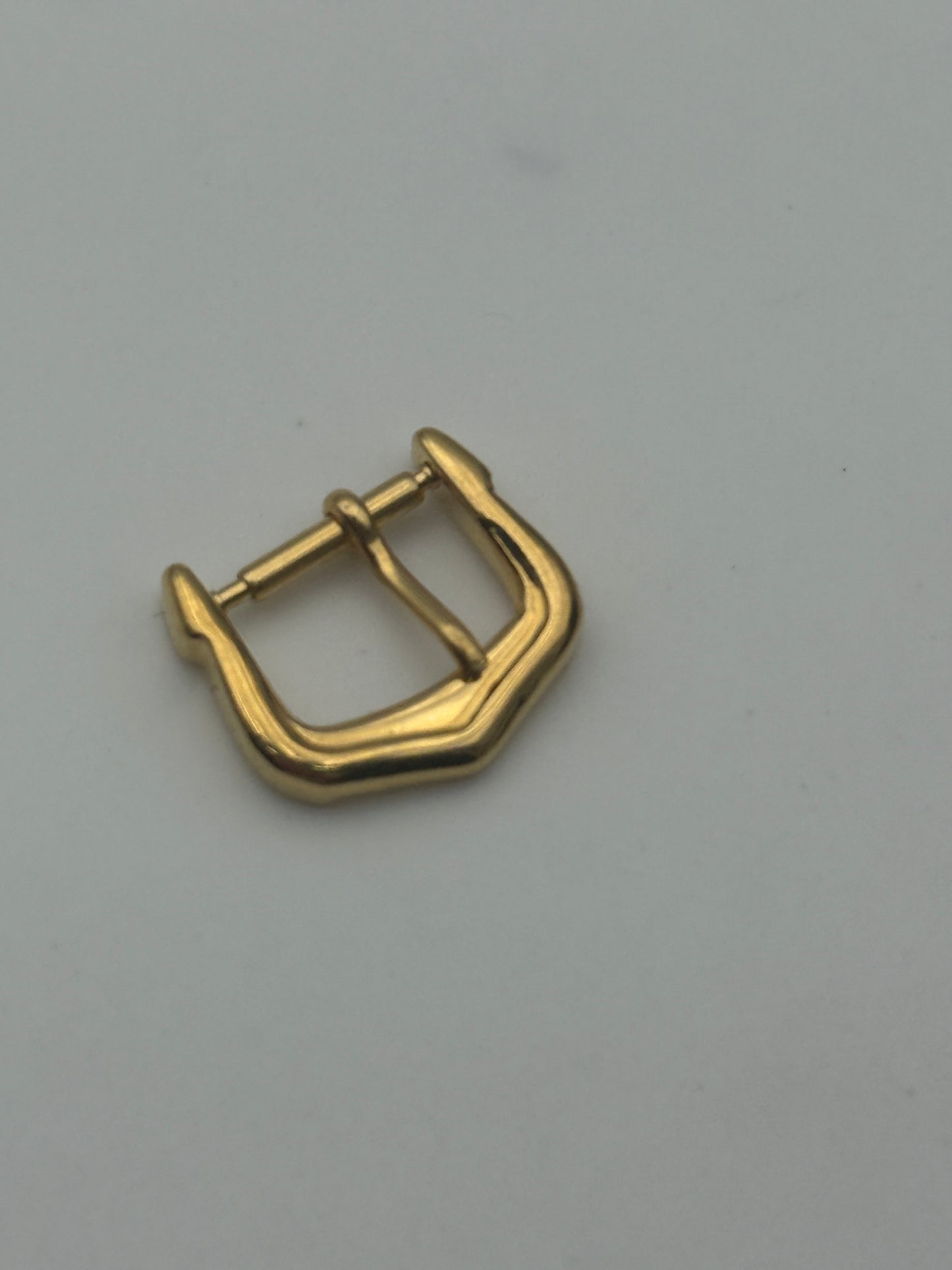cartier gold plated 12mm fibbia buckle