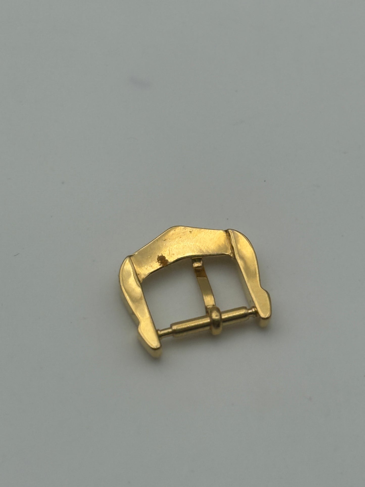 cartier gold plated 12mm fibbia buckle
